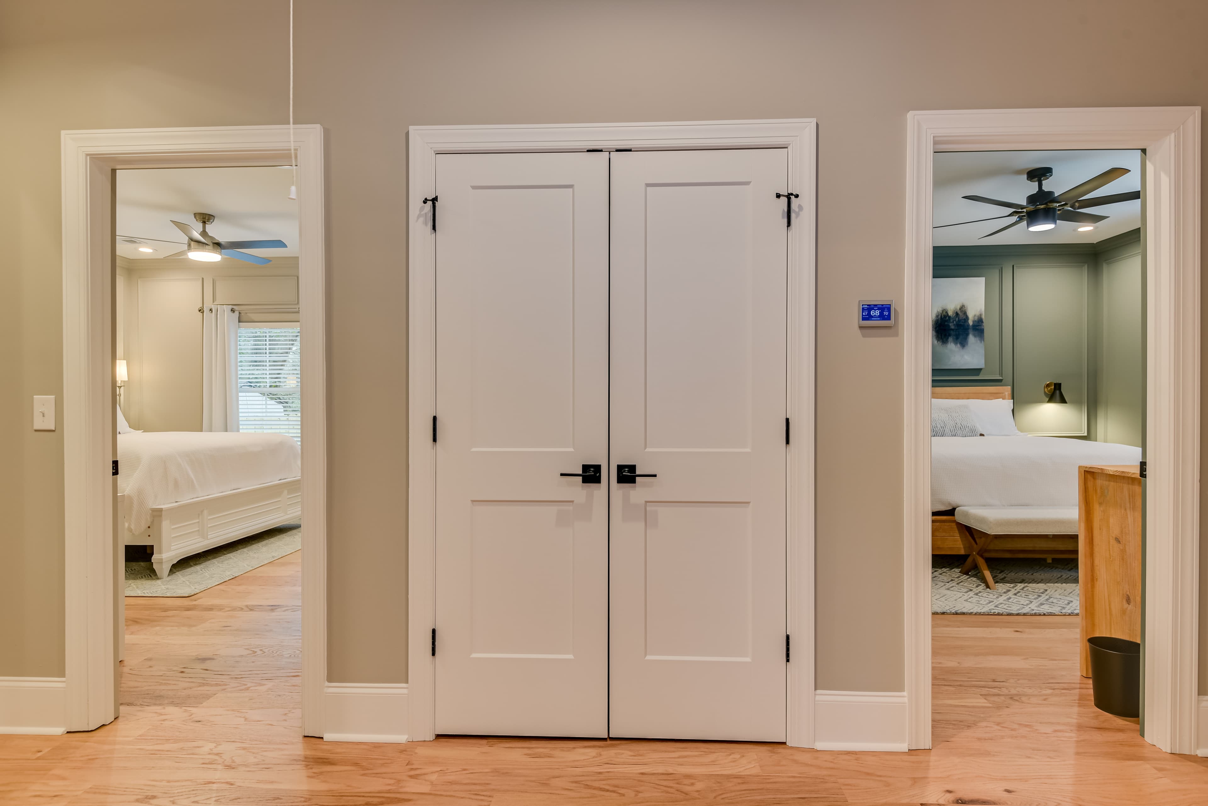 Linen Closet - Entrance to Bedrooms #1 & #2