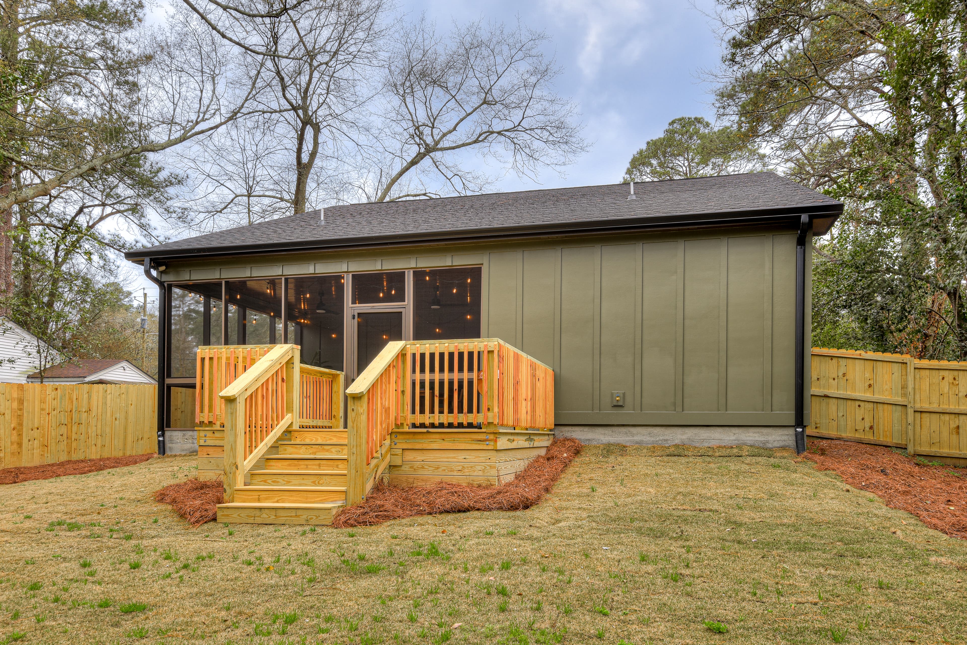 Fully Fenced-In Back Yard