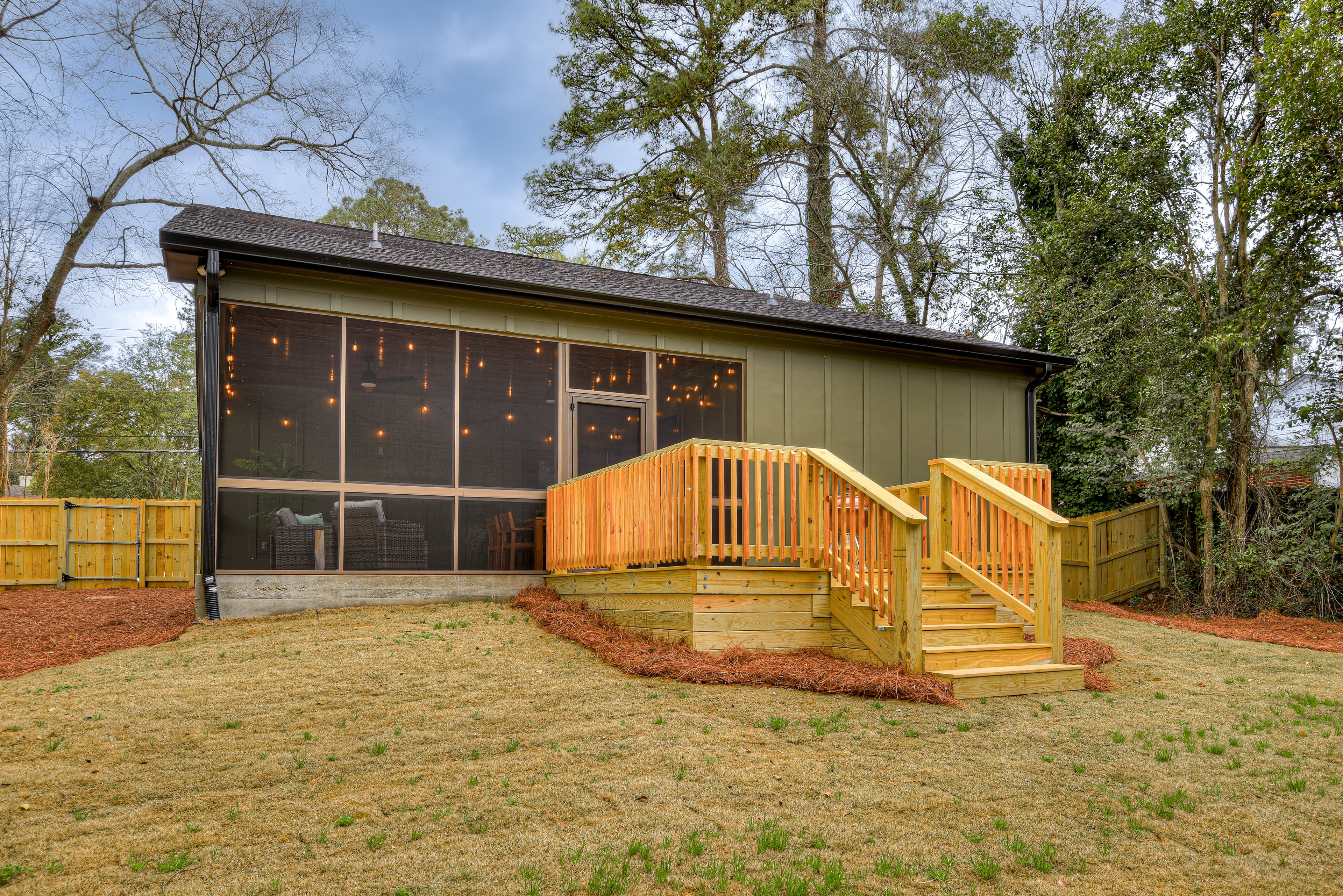 Fully Fenced-In Back Yard