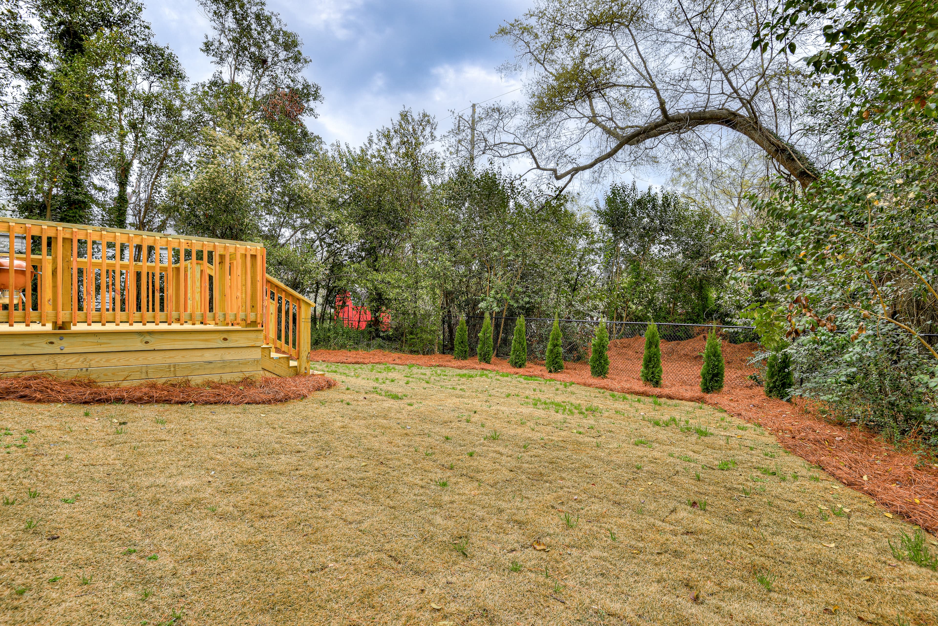 Fully Fenced-In Back Yard