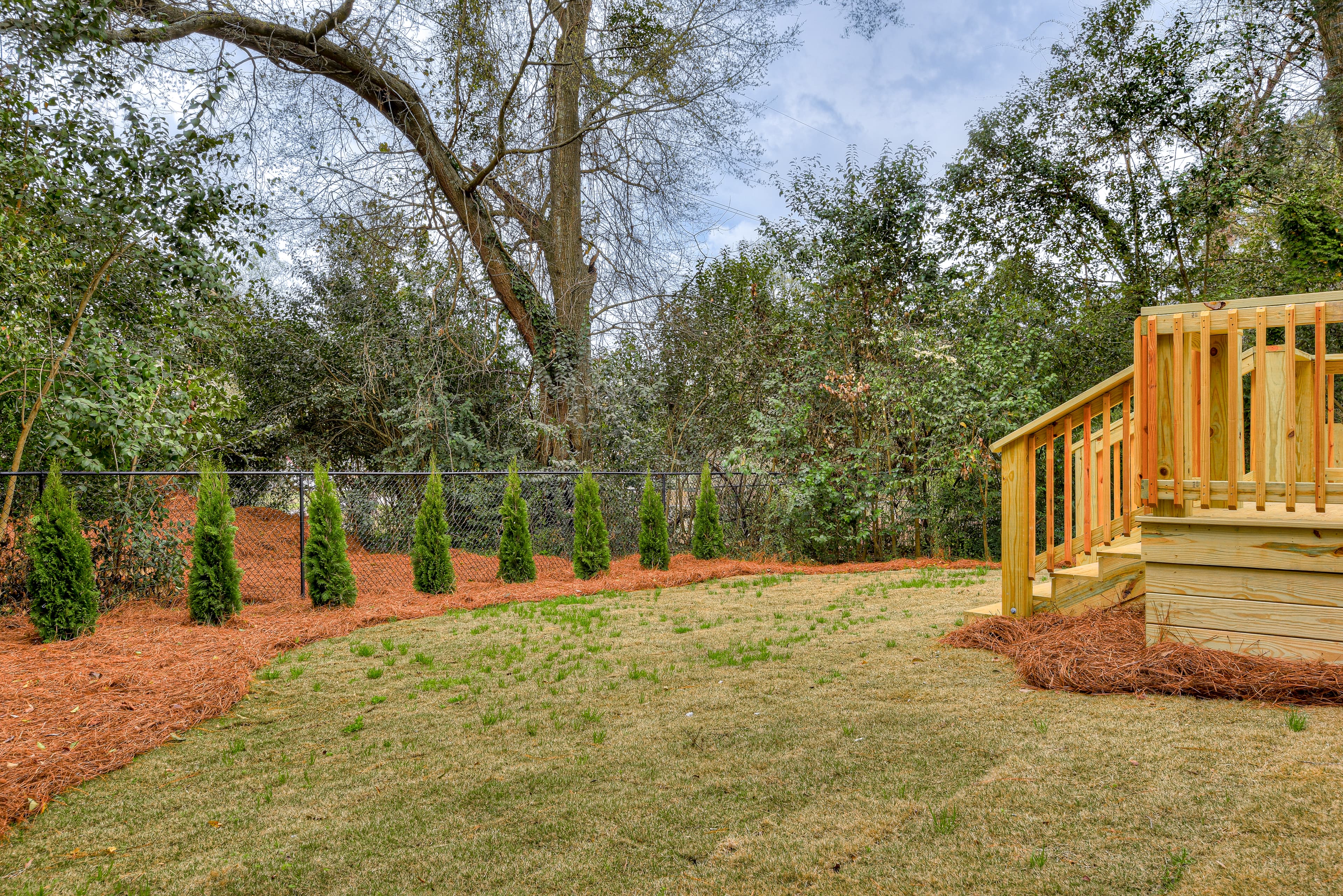 Fully Fenced-In Back Yard