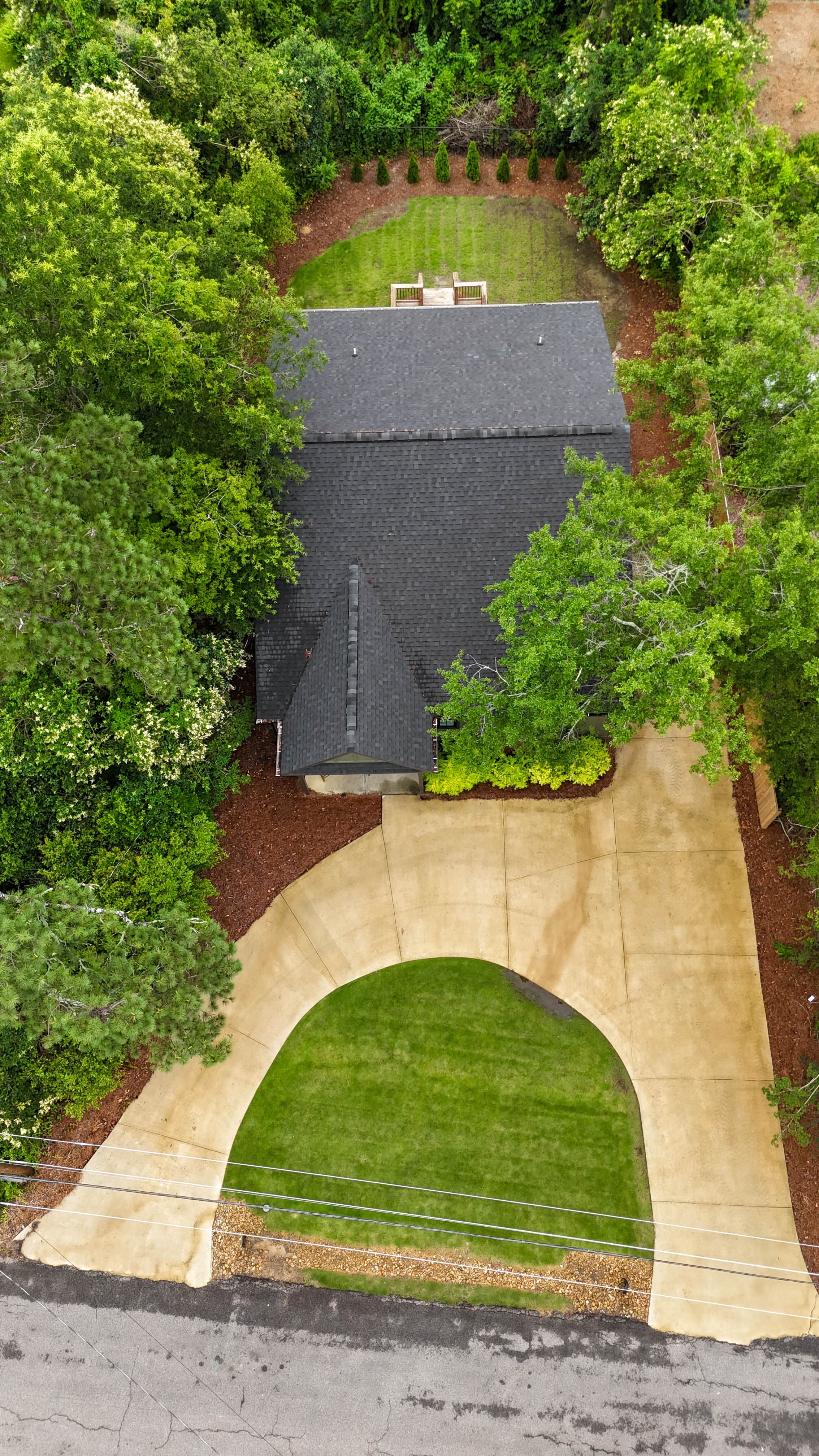 Driveway and parking