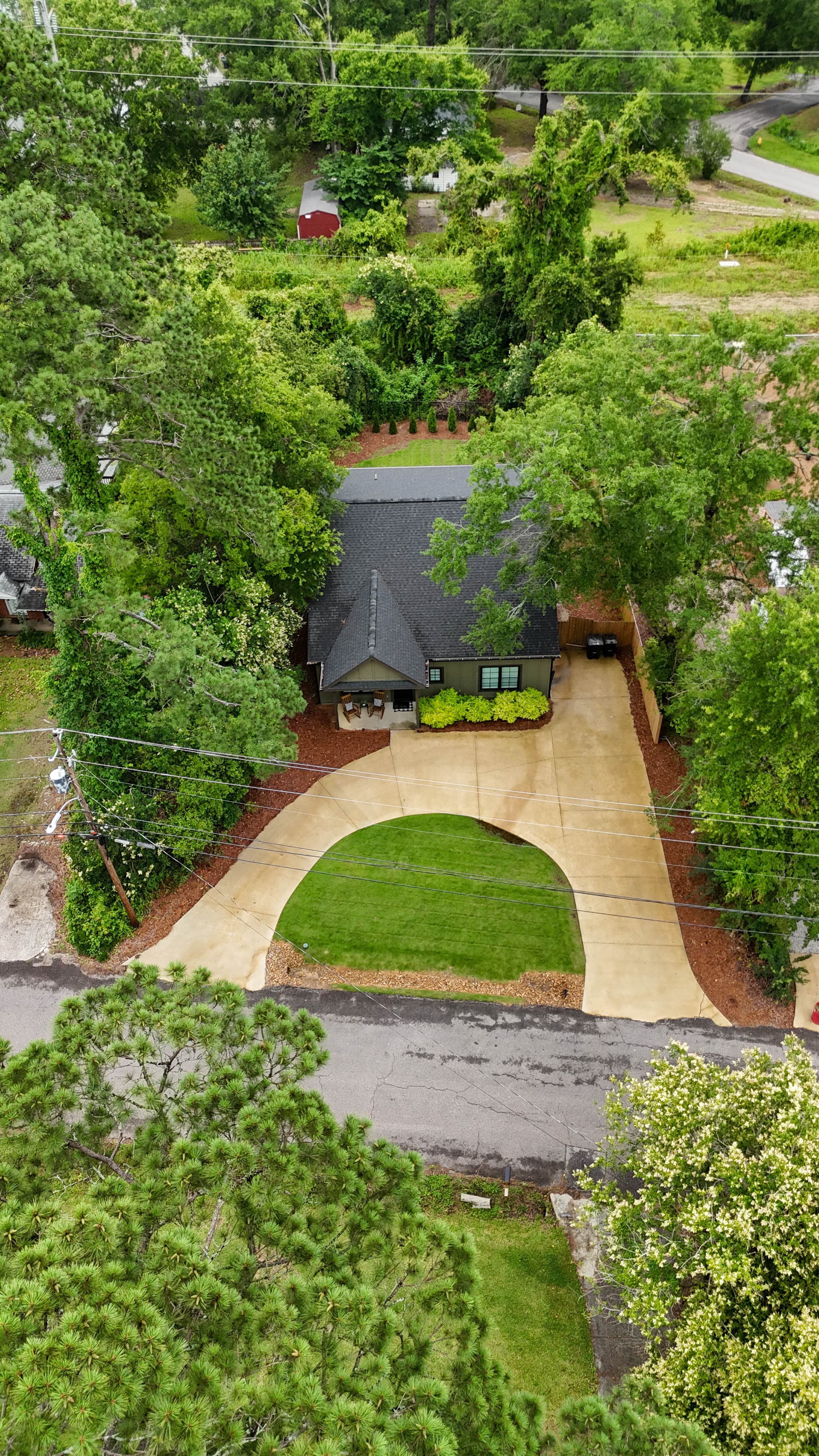 Parking and yard