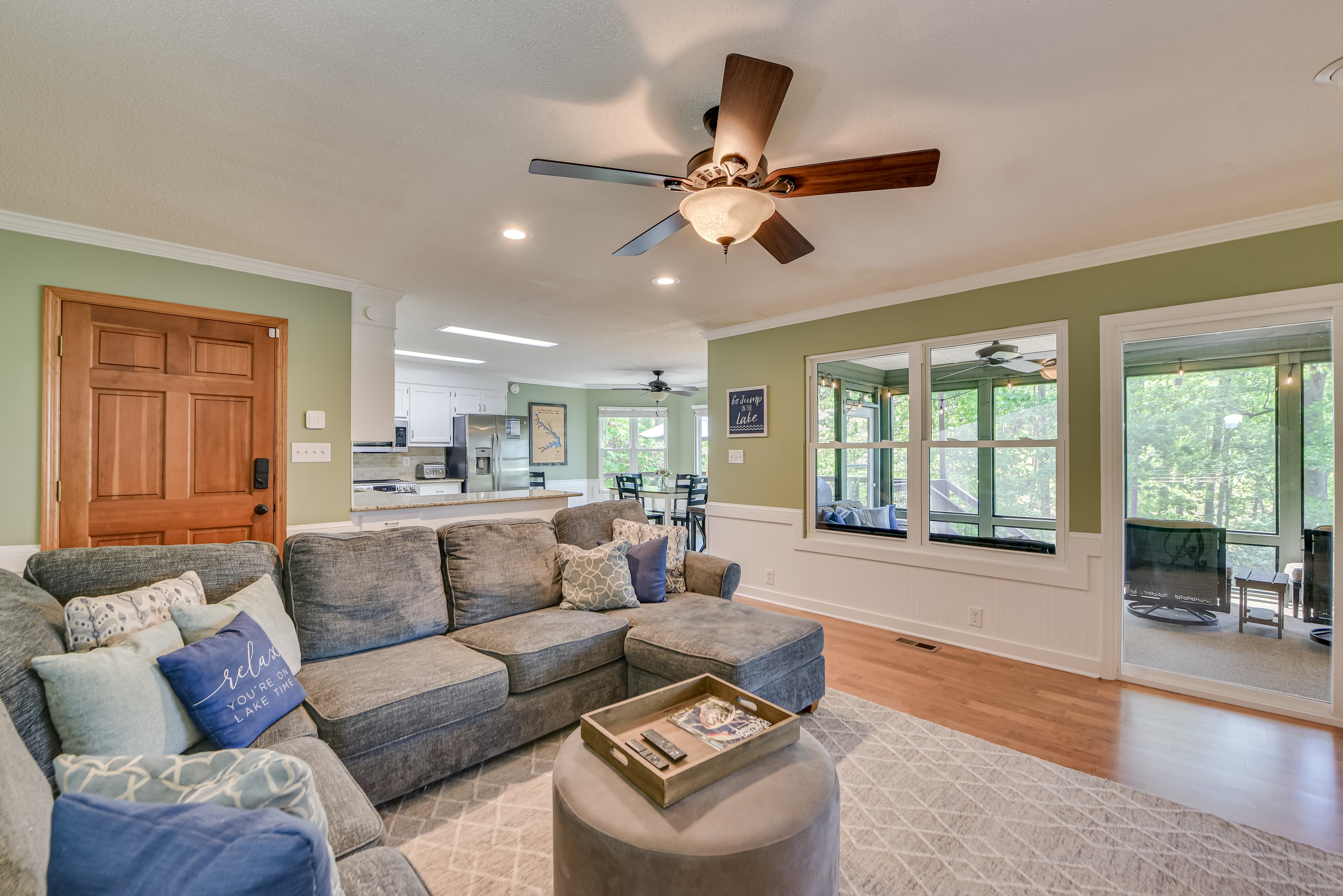 Open Kitchen & Living Room