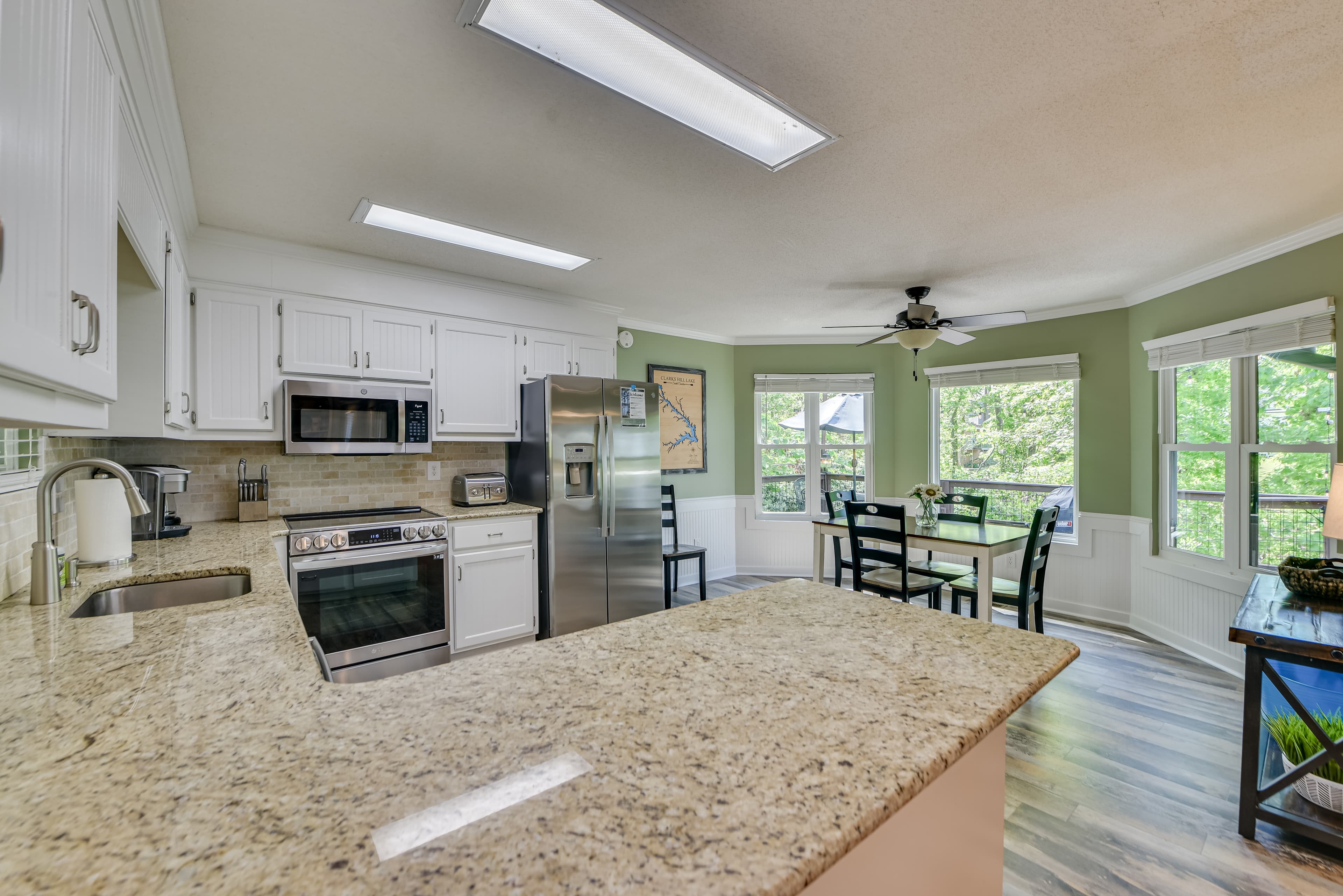 Fully Stocked Kitchen
