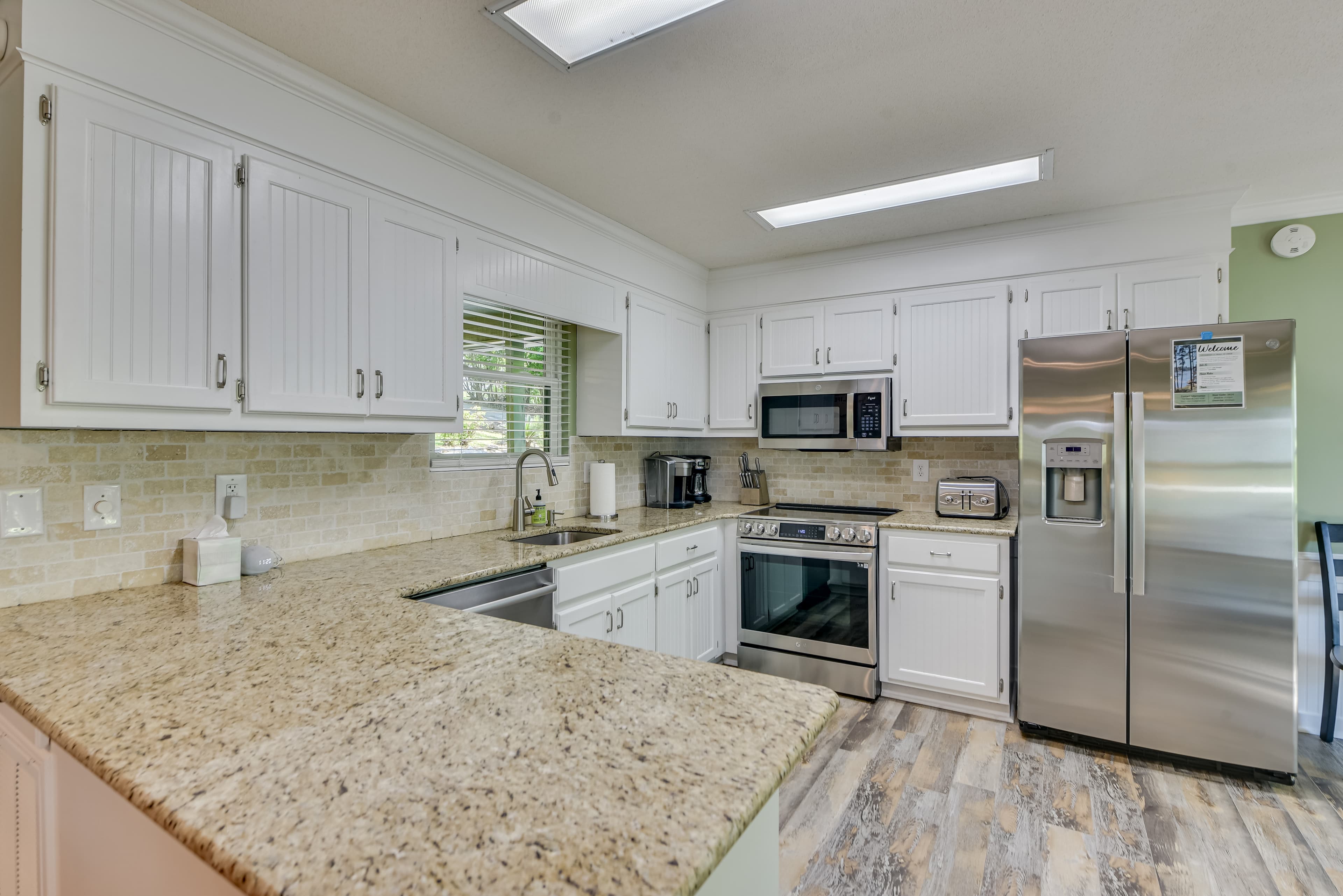 Fully Stocked Kitchen