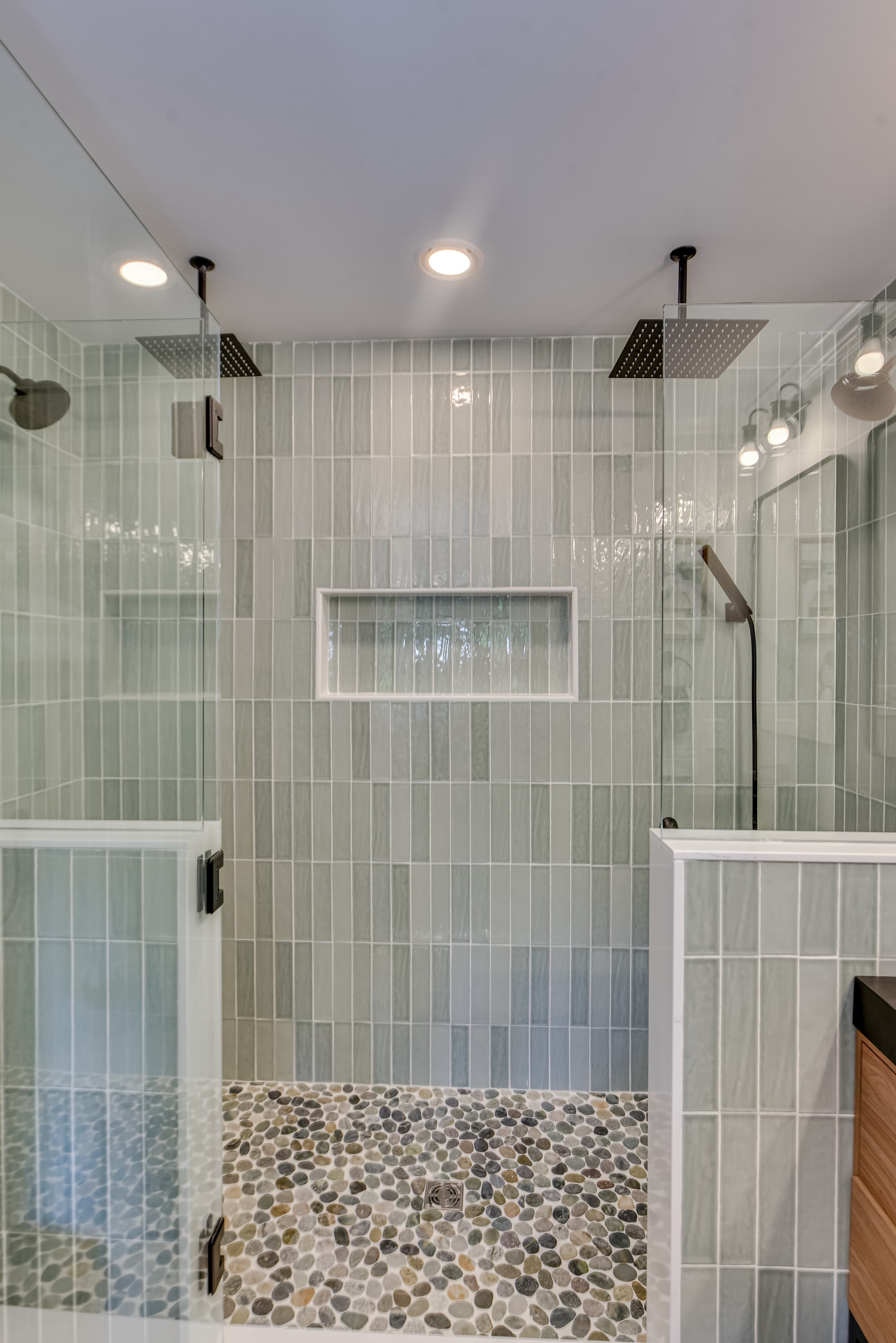 Master Bathroom with Luxurious Spa Shower & 2 Rainheads