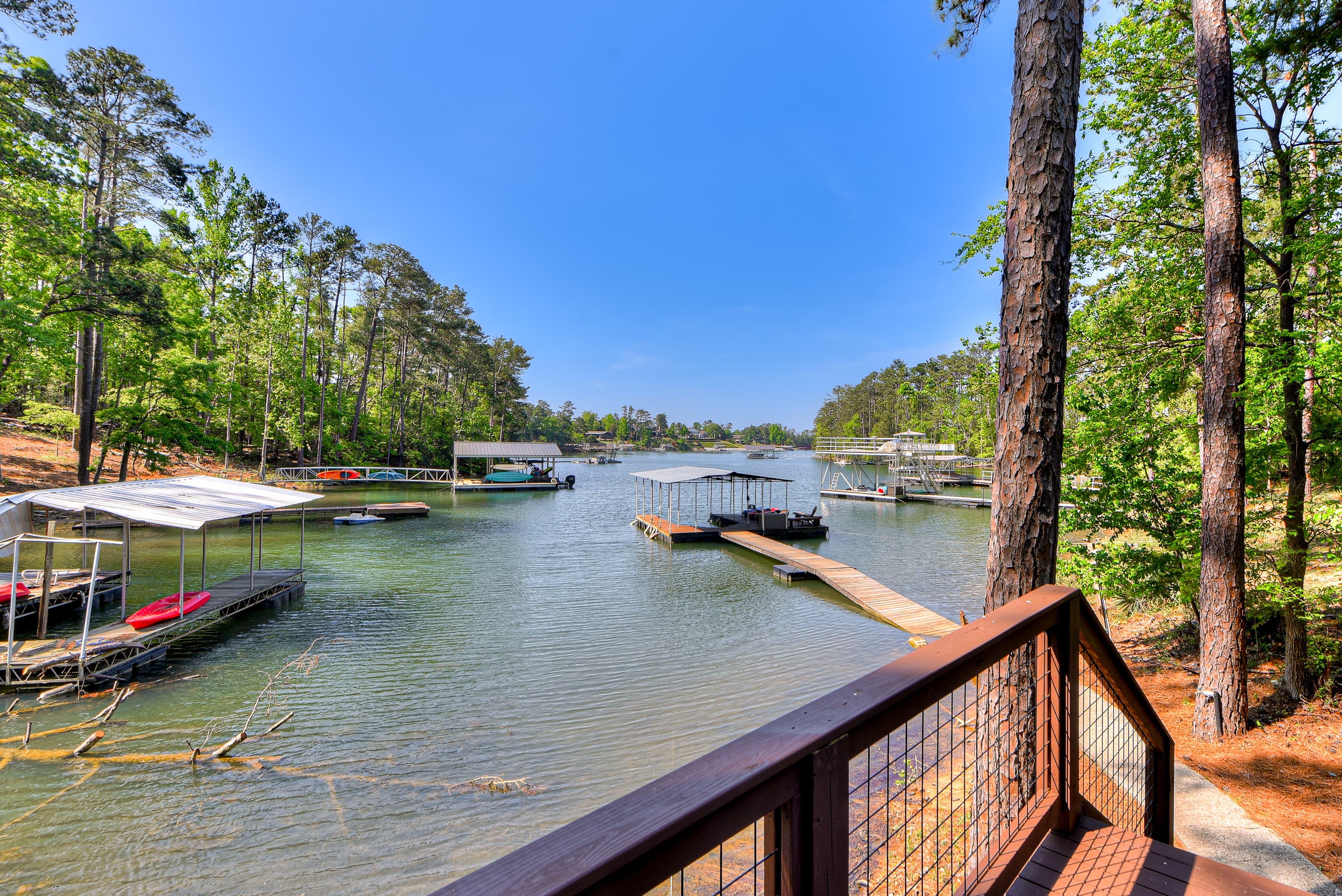 Views of the Cove and Boat Dock