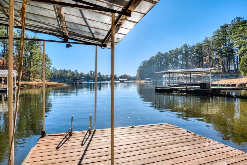 Go jump in the Lake right from your dock!