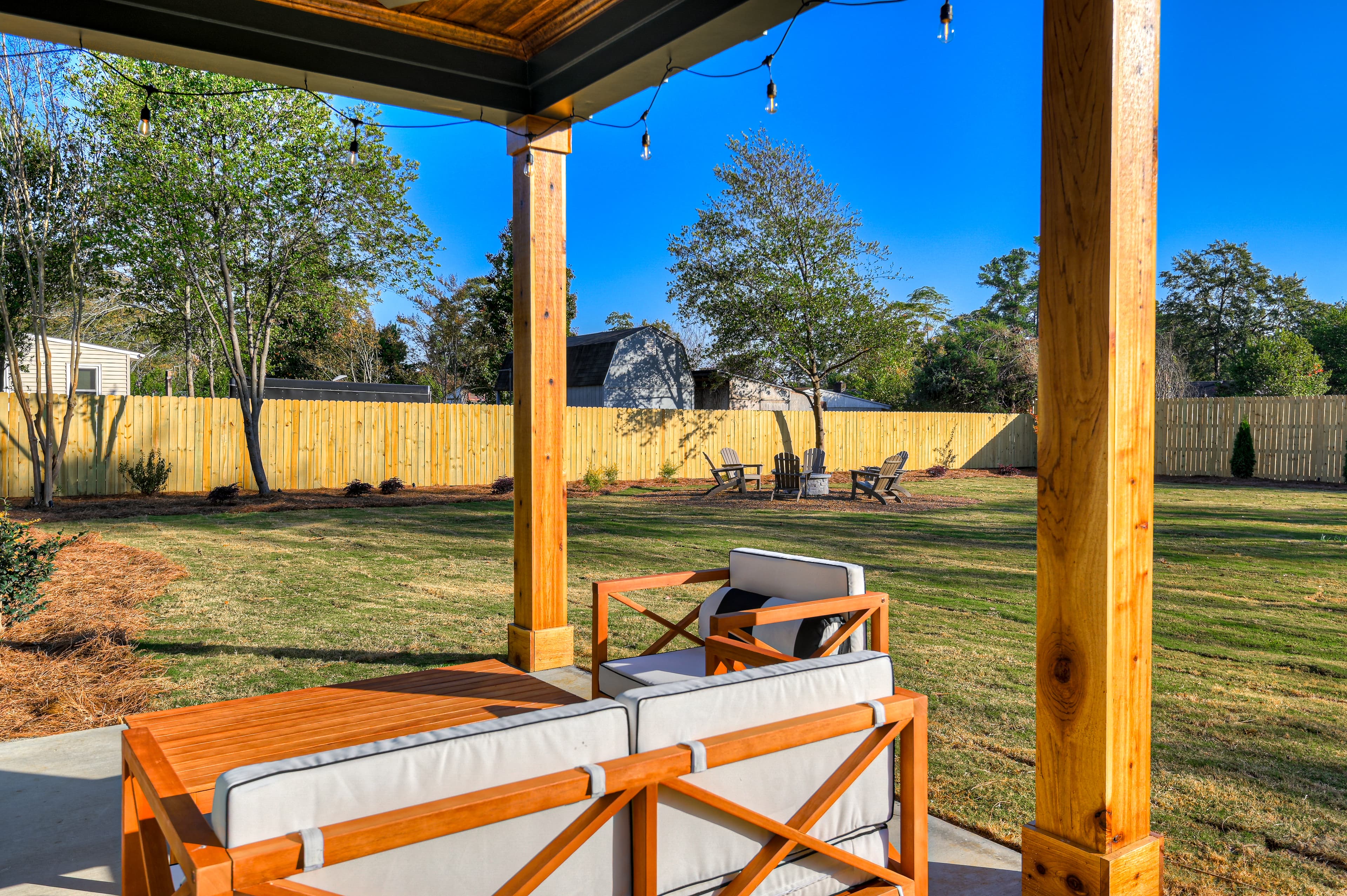 Back Porch Seating