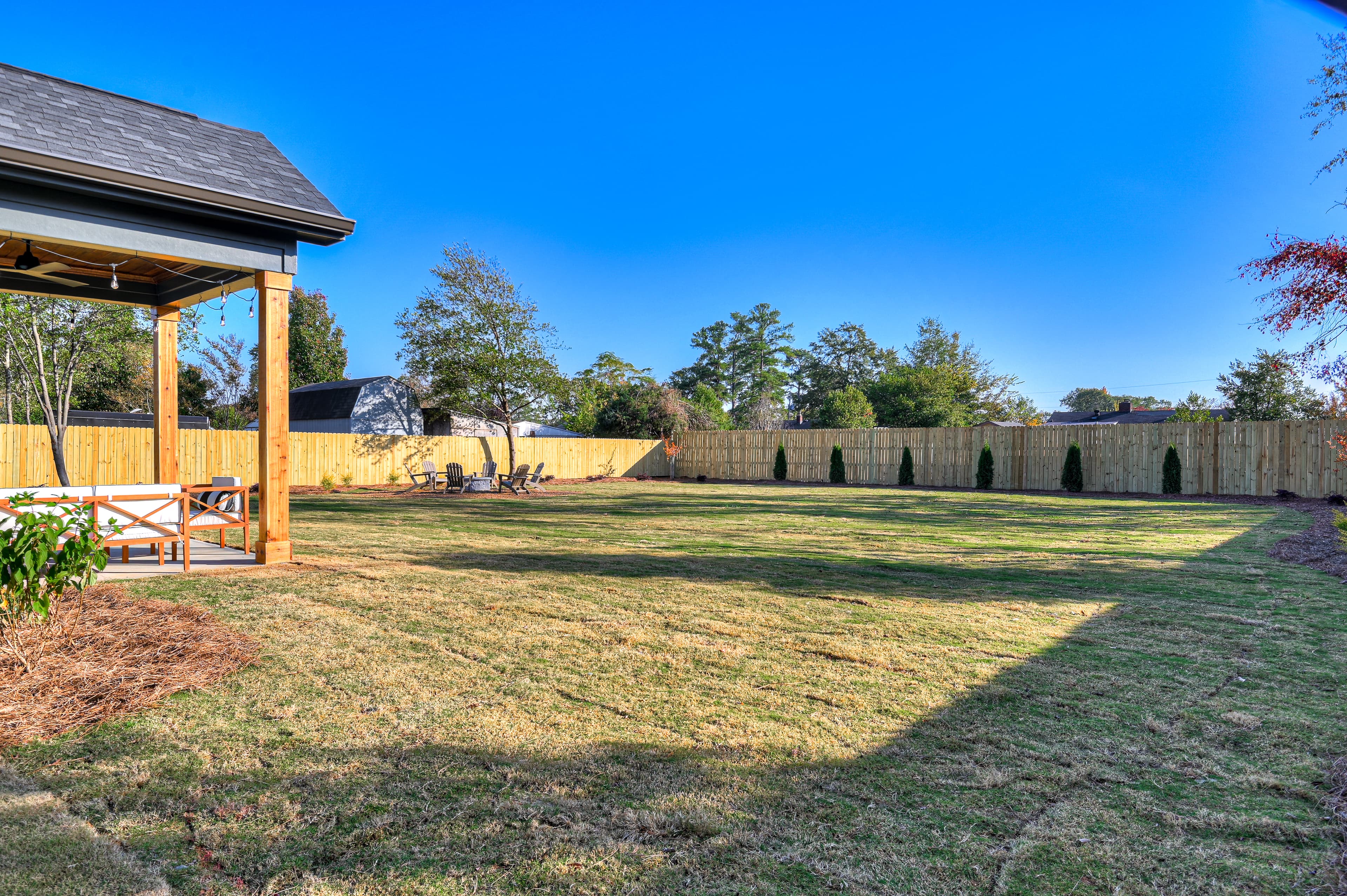 Large Fenced in Back Yard