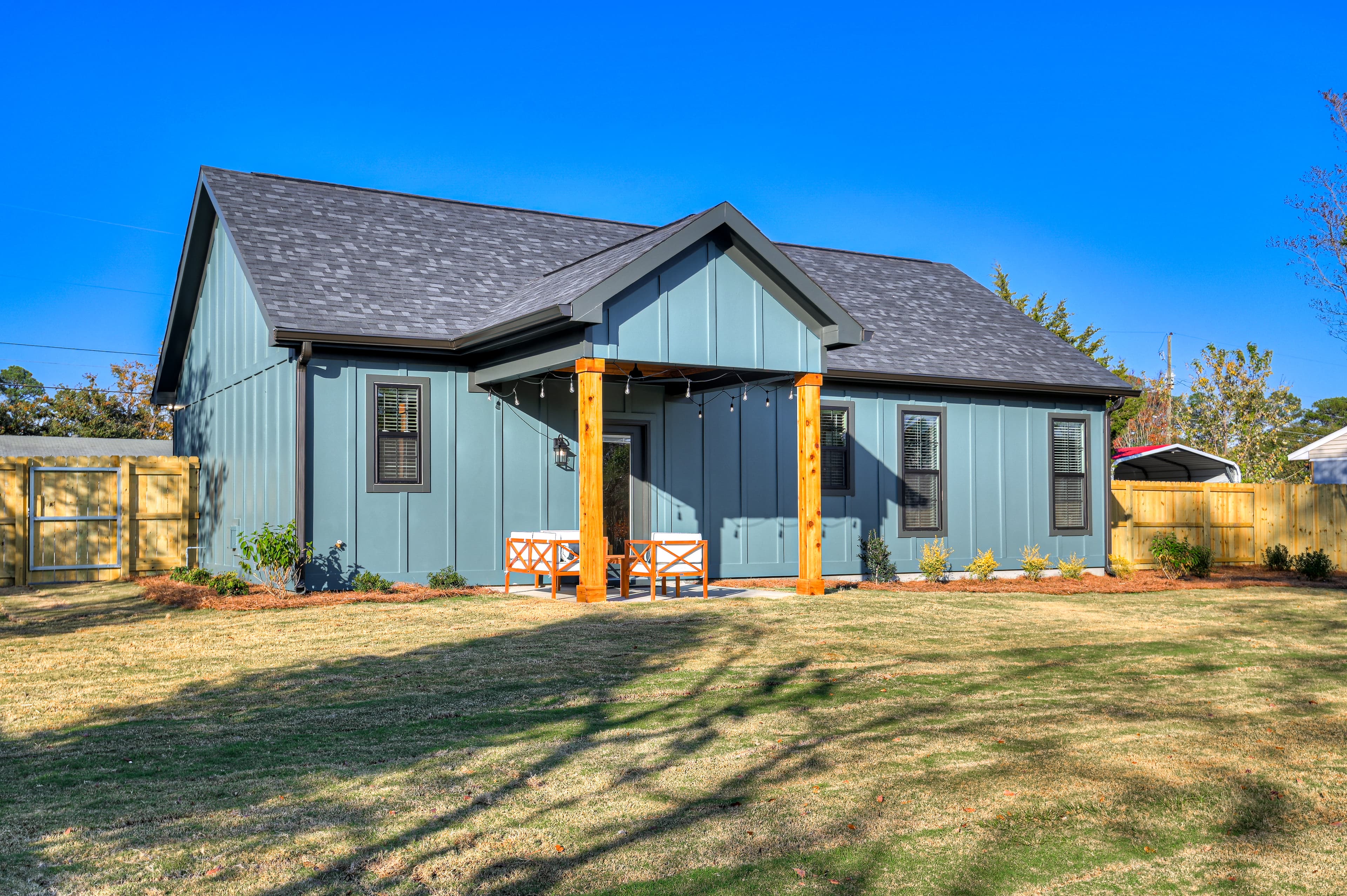Large Fenced in Back Yard