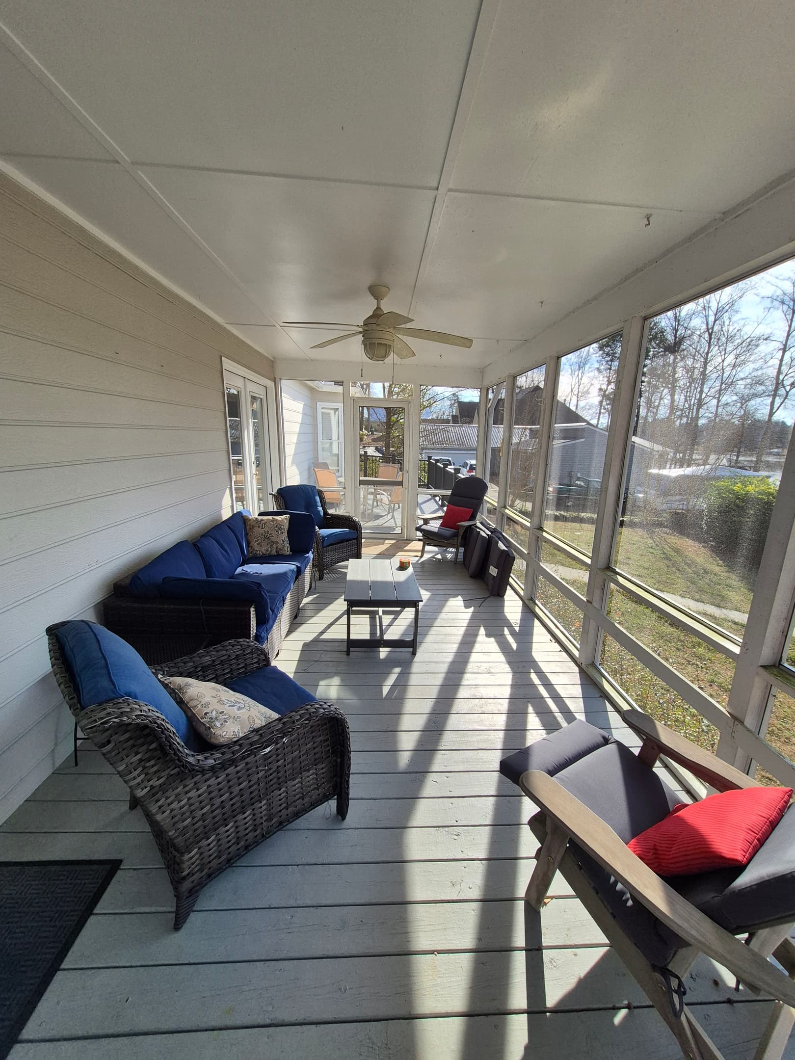 Screened porch
