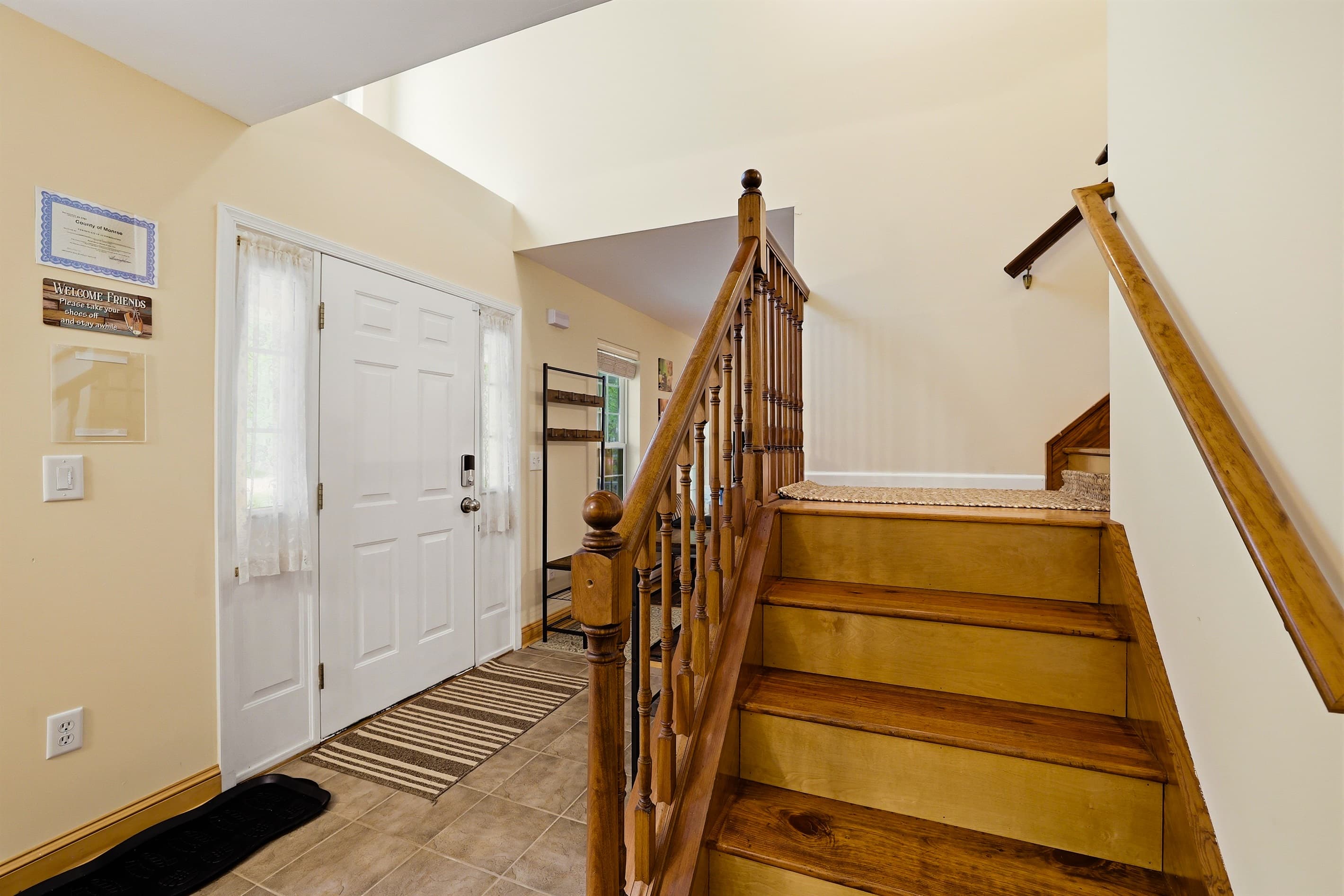 Stairs to 2nd floor