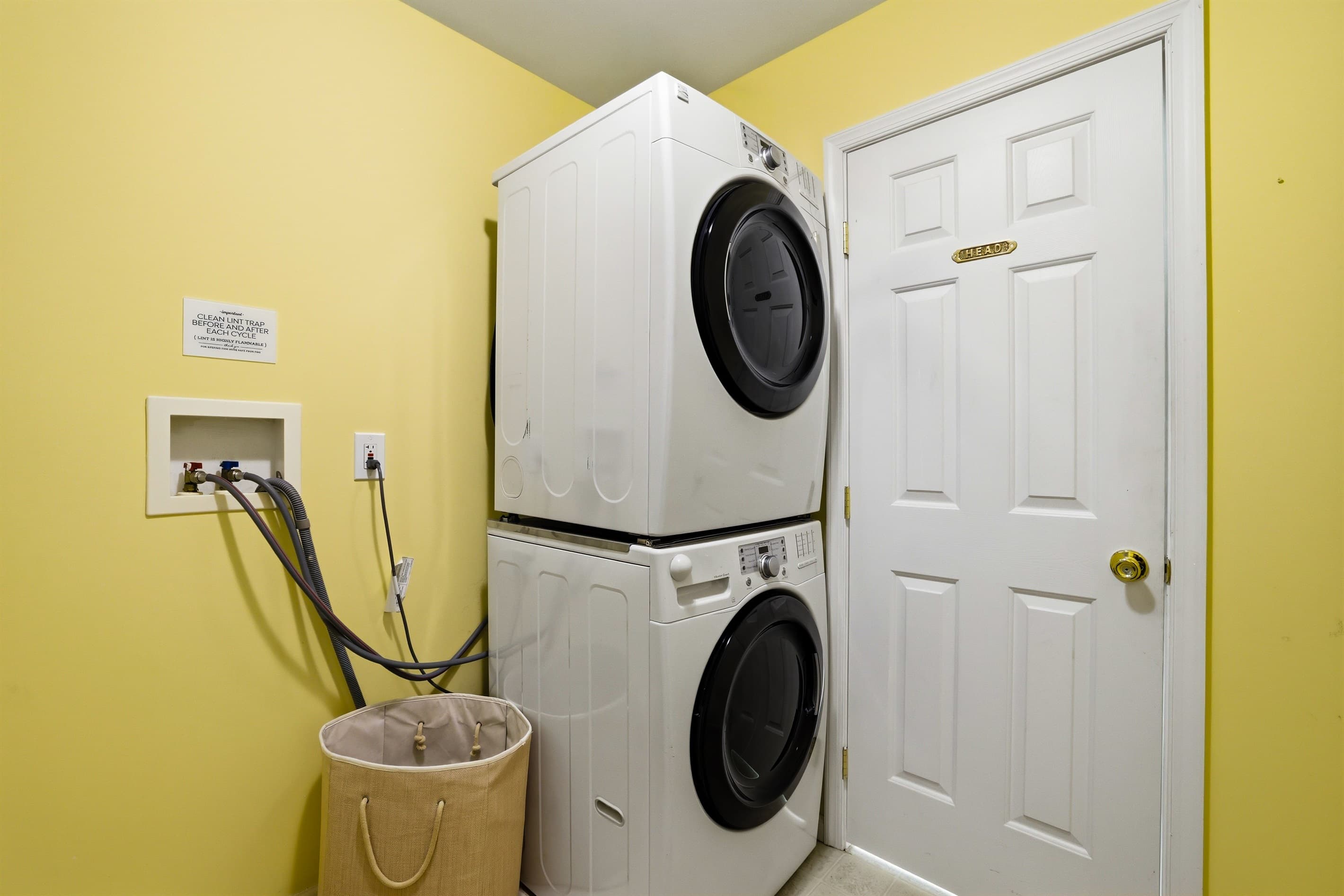 Laundry area