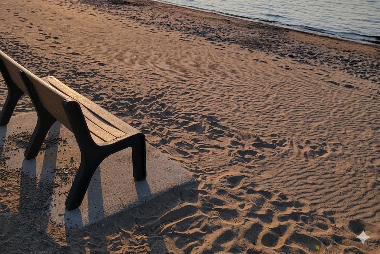 Sunset at Port Clinton Beach