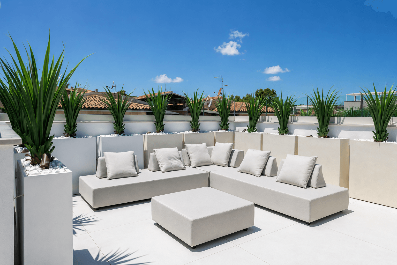 Azulis villas aramis golfo aranci rooftop terrace lounge