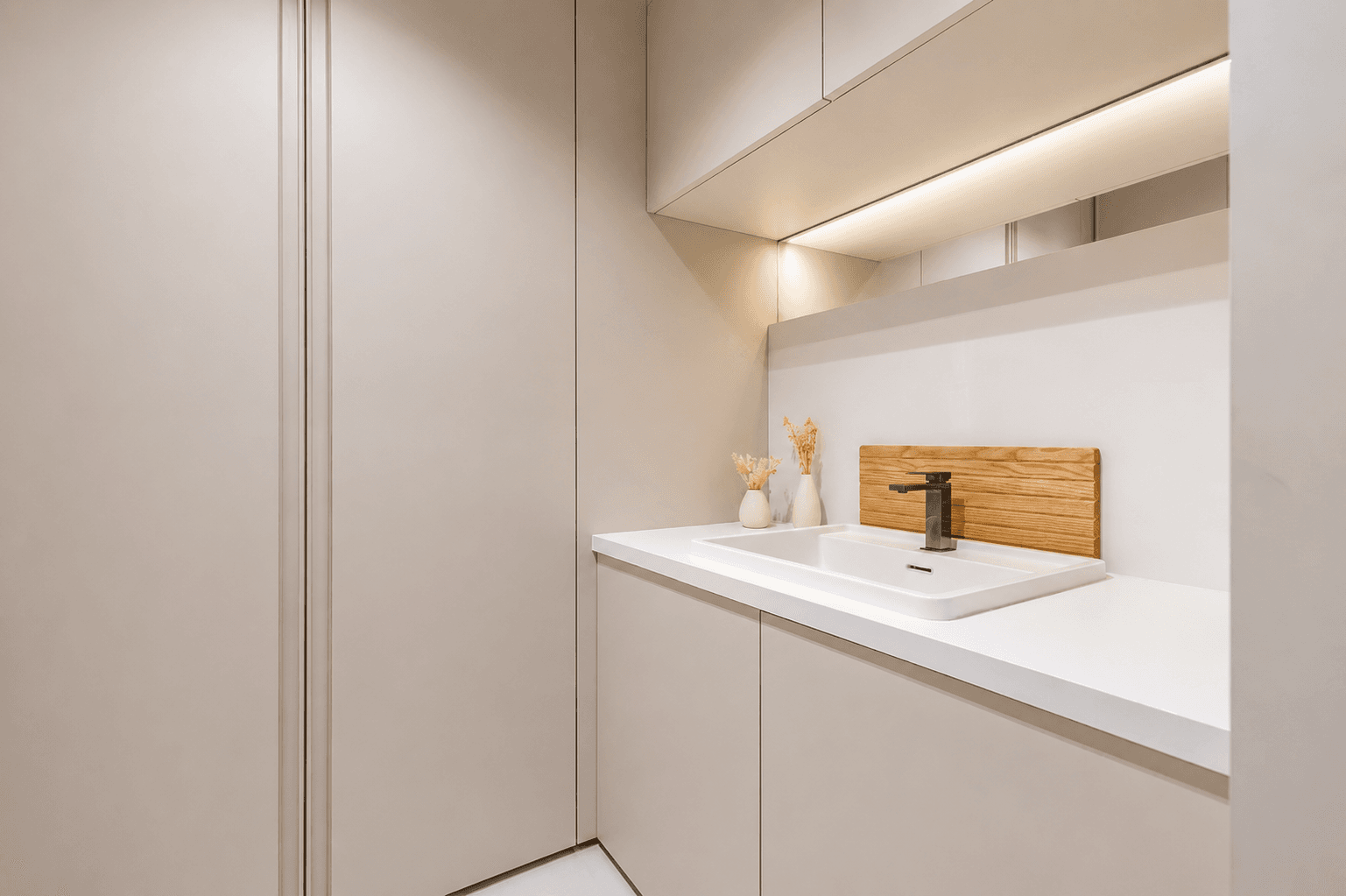AZULIS Aramis villa RENTAL12 Golfo Aranci utility room small kitchenette