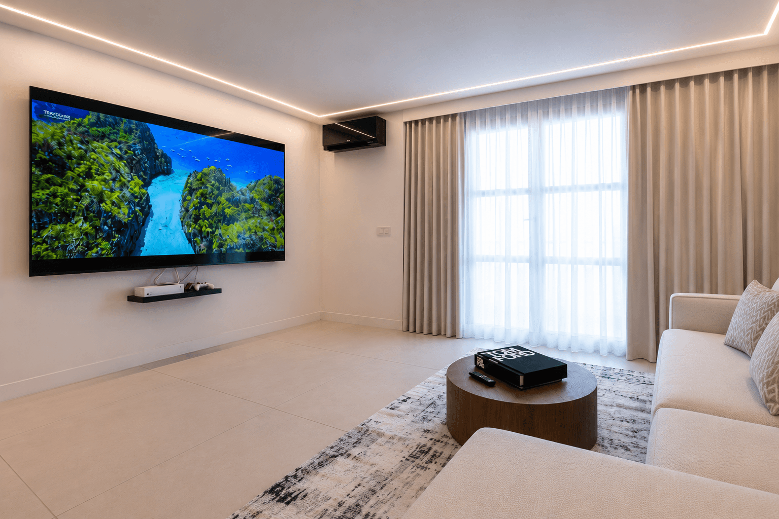 Azulis villas aramis golfo aranci gameroom 75 inch smart tv sofa bed
