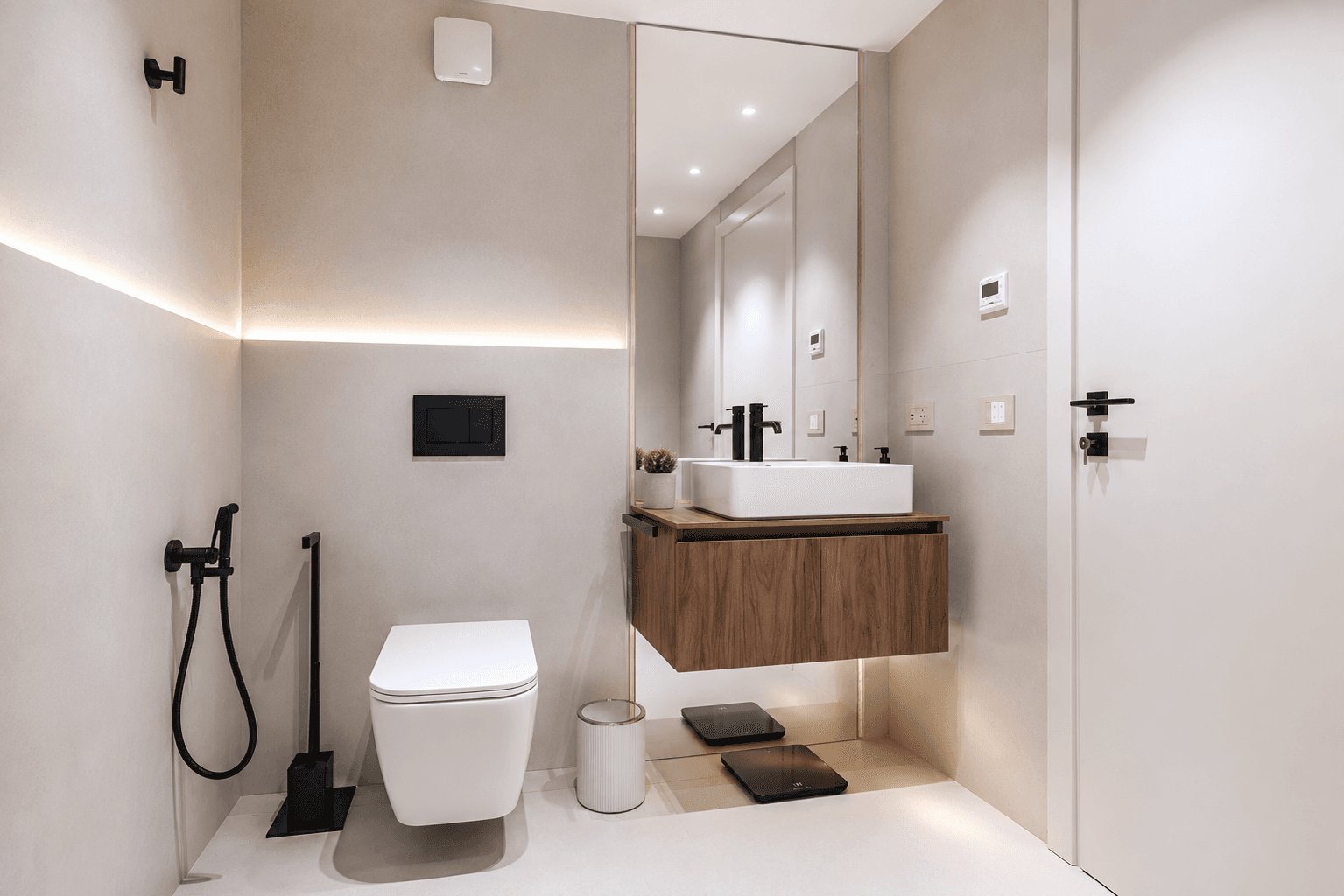 Azulis villas aramis golfo aranci modern bathroom vanity toilet