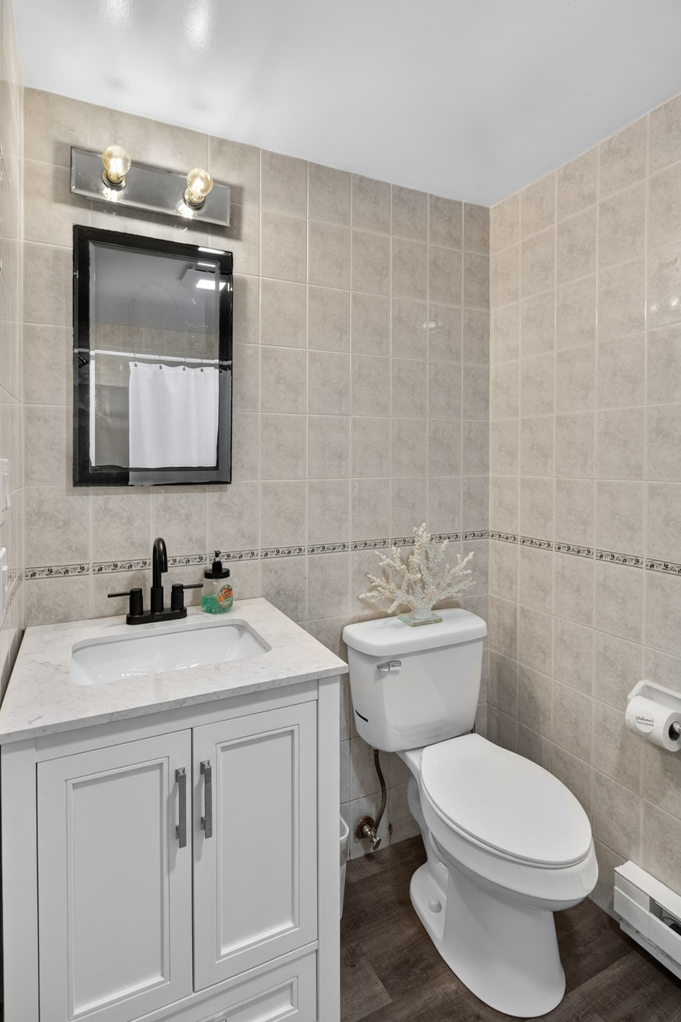 Full bathroom on first floor