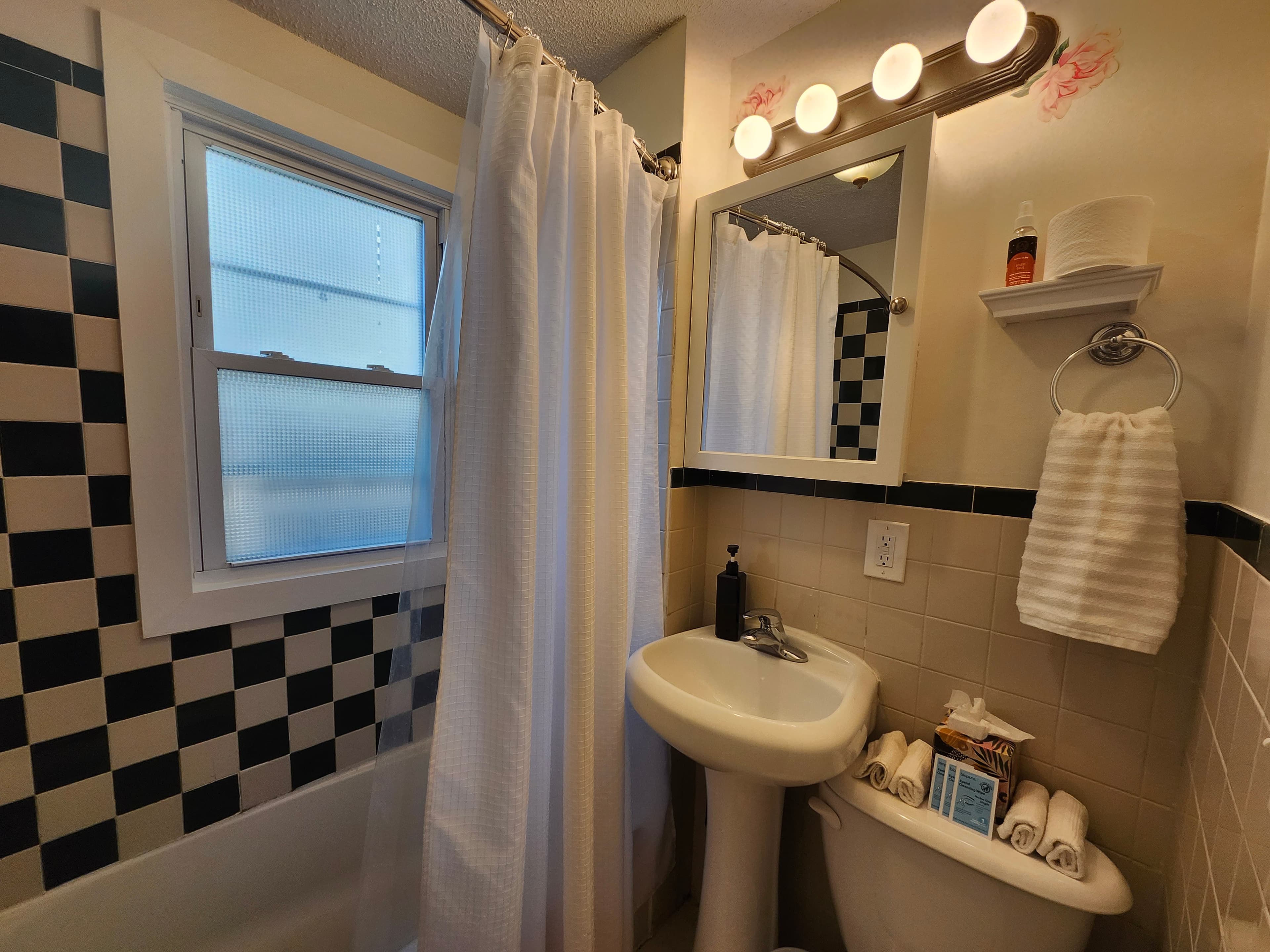 Tub/shower combo