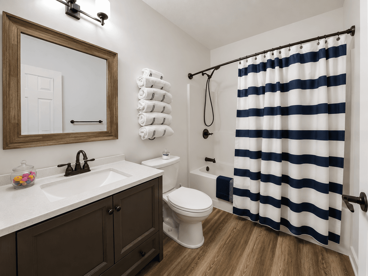 lower level full bath