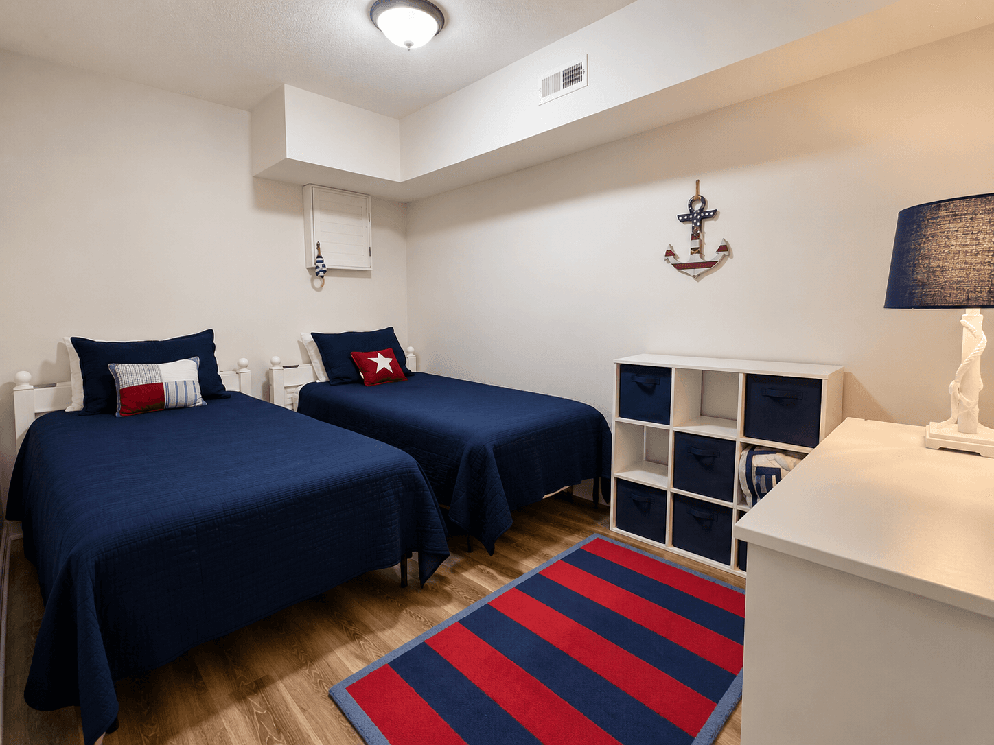 Twin beds
