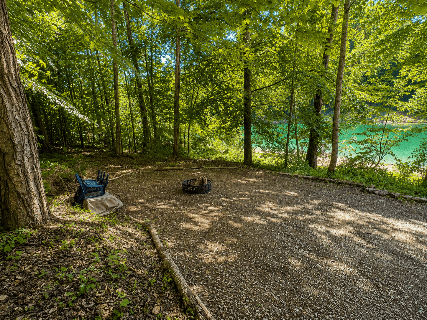 Fire pit area