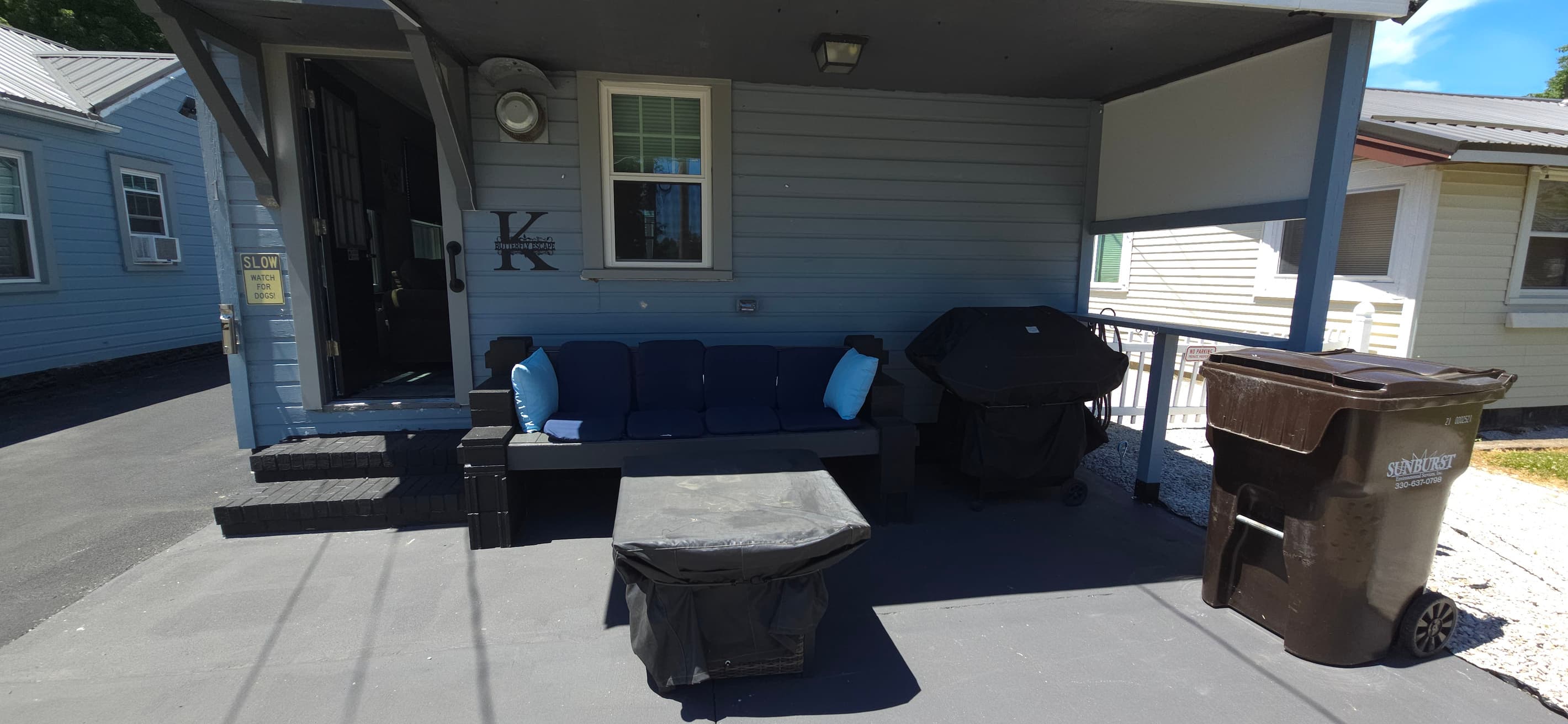 Cottage Patio Cushions Available; Kindly Bring Them In Overnight