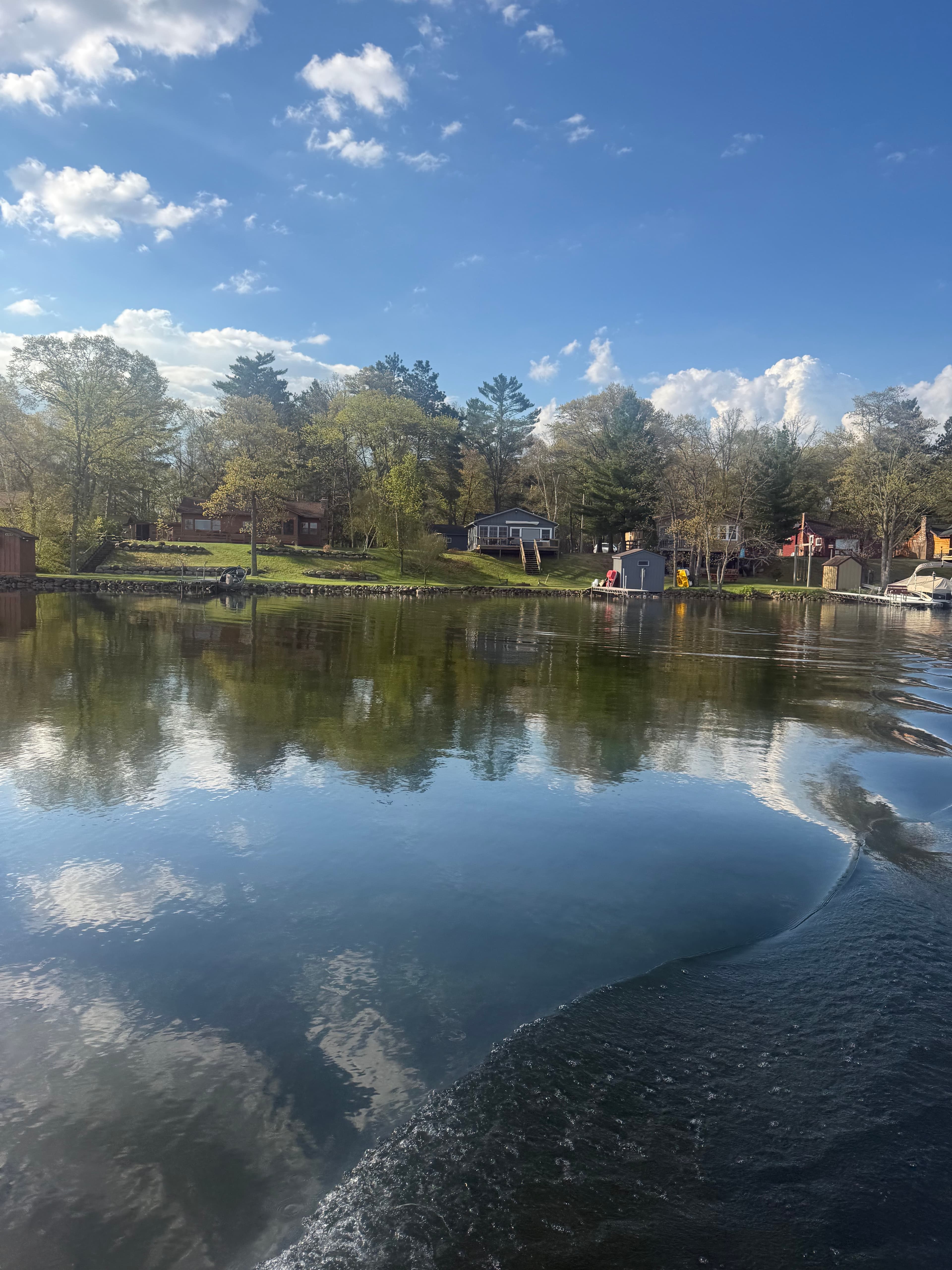 Cabin view from Lake 