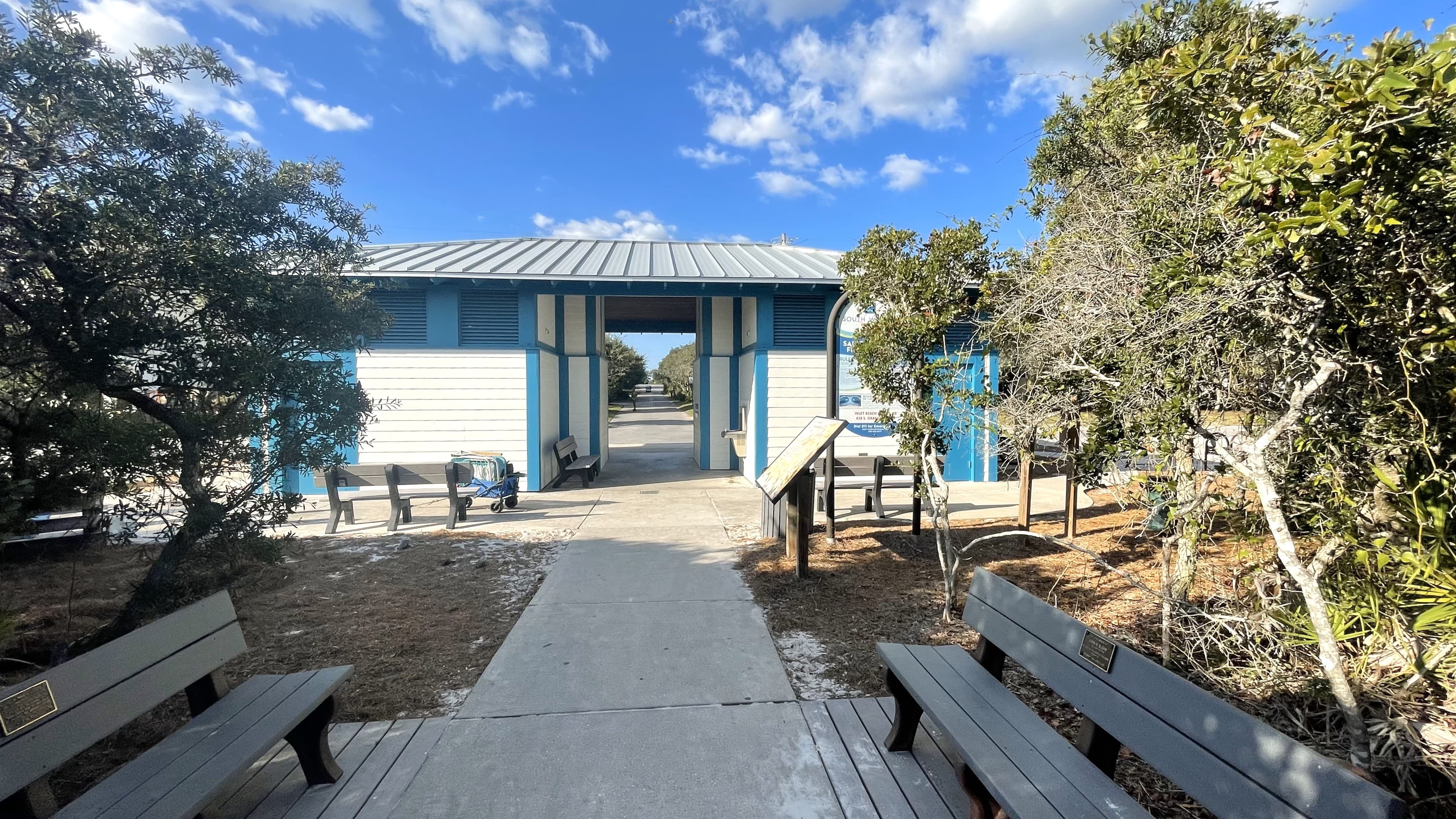 Beach Access with washrooms