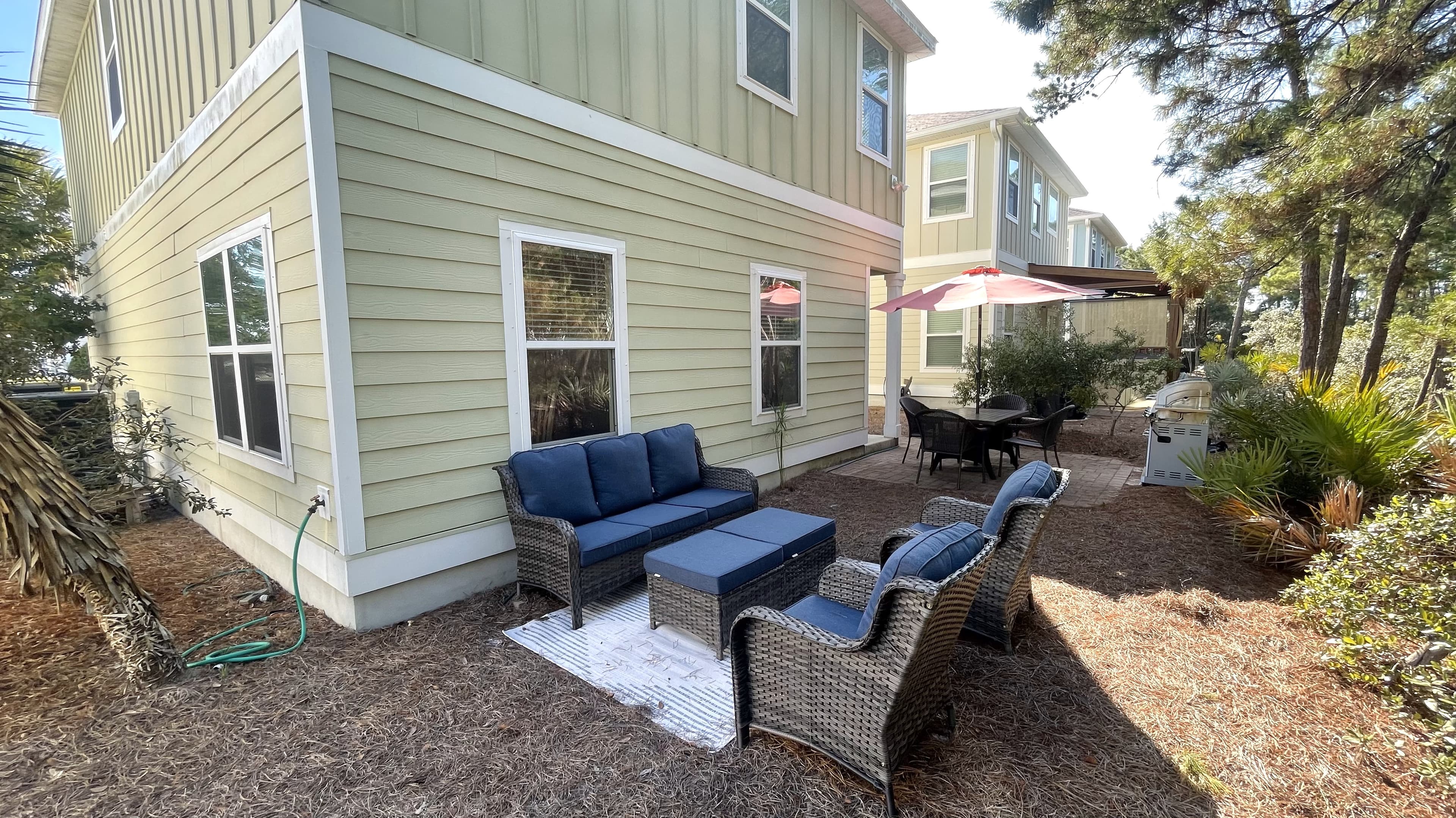 Outdoor seating area