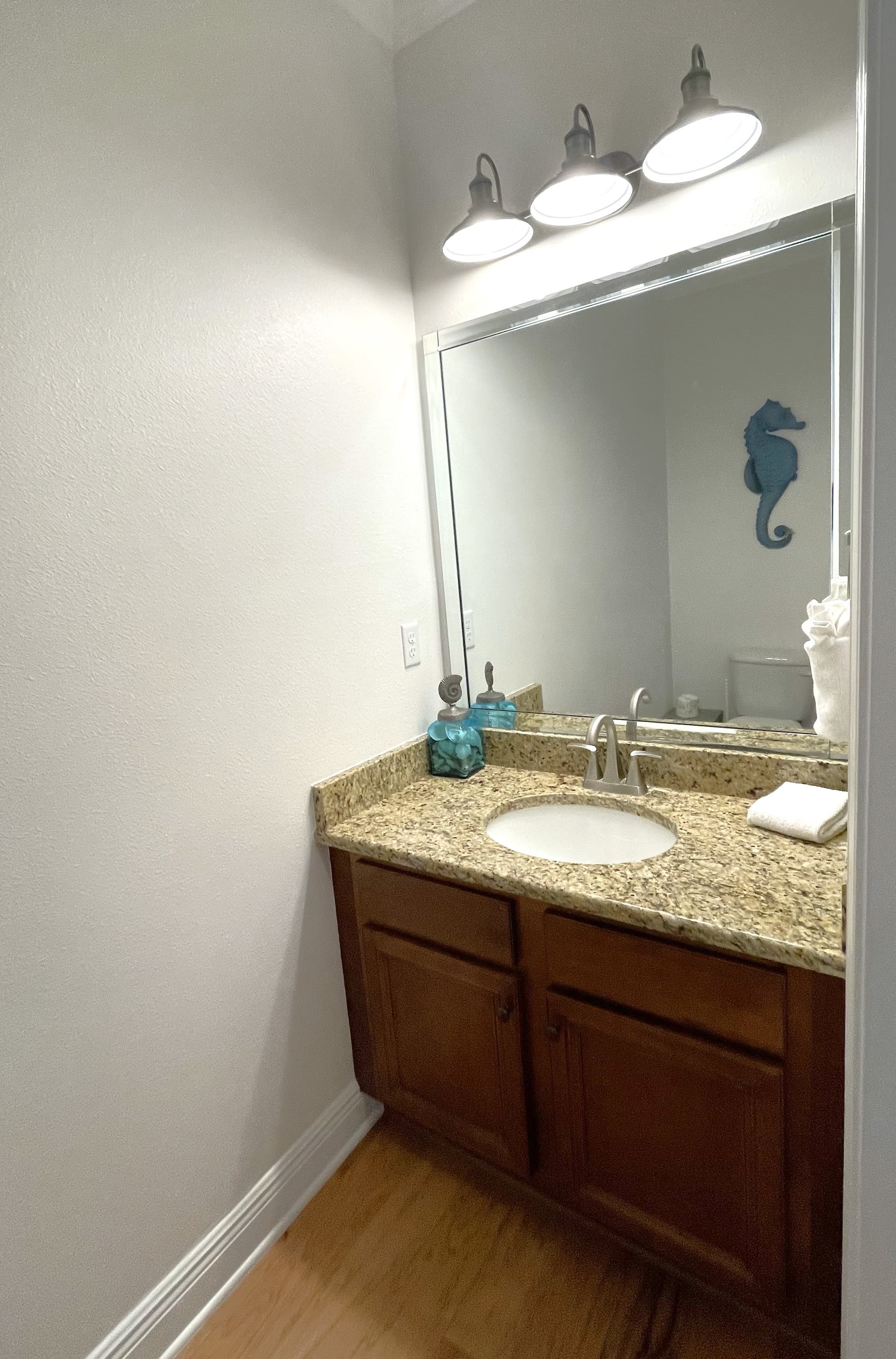 1st floor powder room