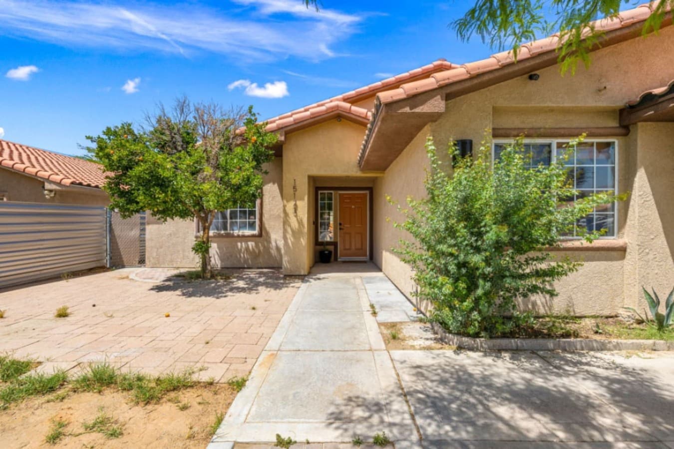 Boho Bungalow: with above ground pool, hot tub, firepit & games in Desert Hot Springs by Rather Be Properties