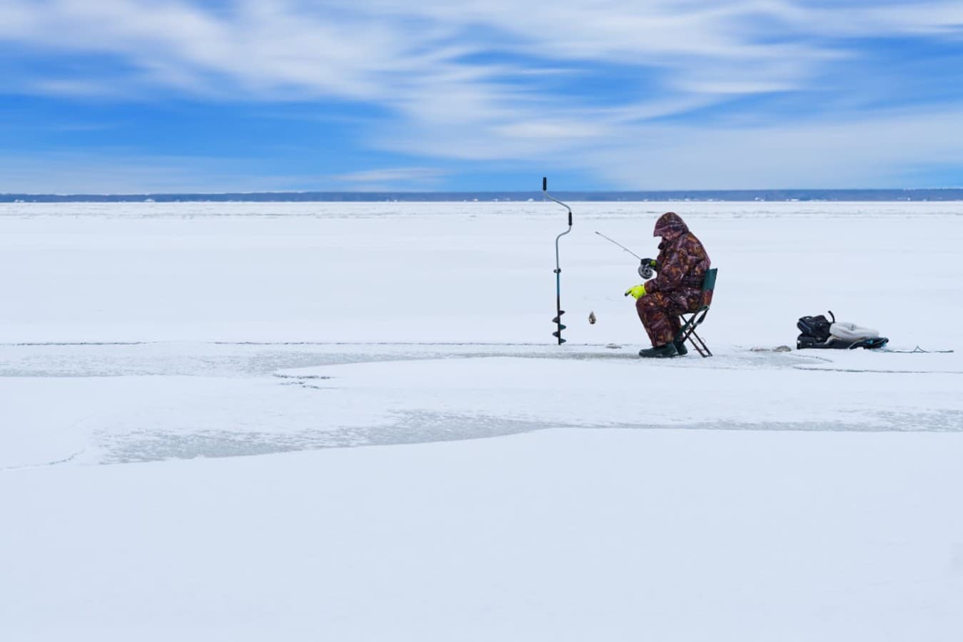 Perfect location for Ice fishing