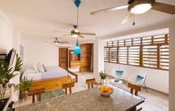 Studio Mar nearby the beach | Terrace w/BBQ | Pool