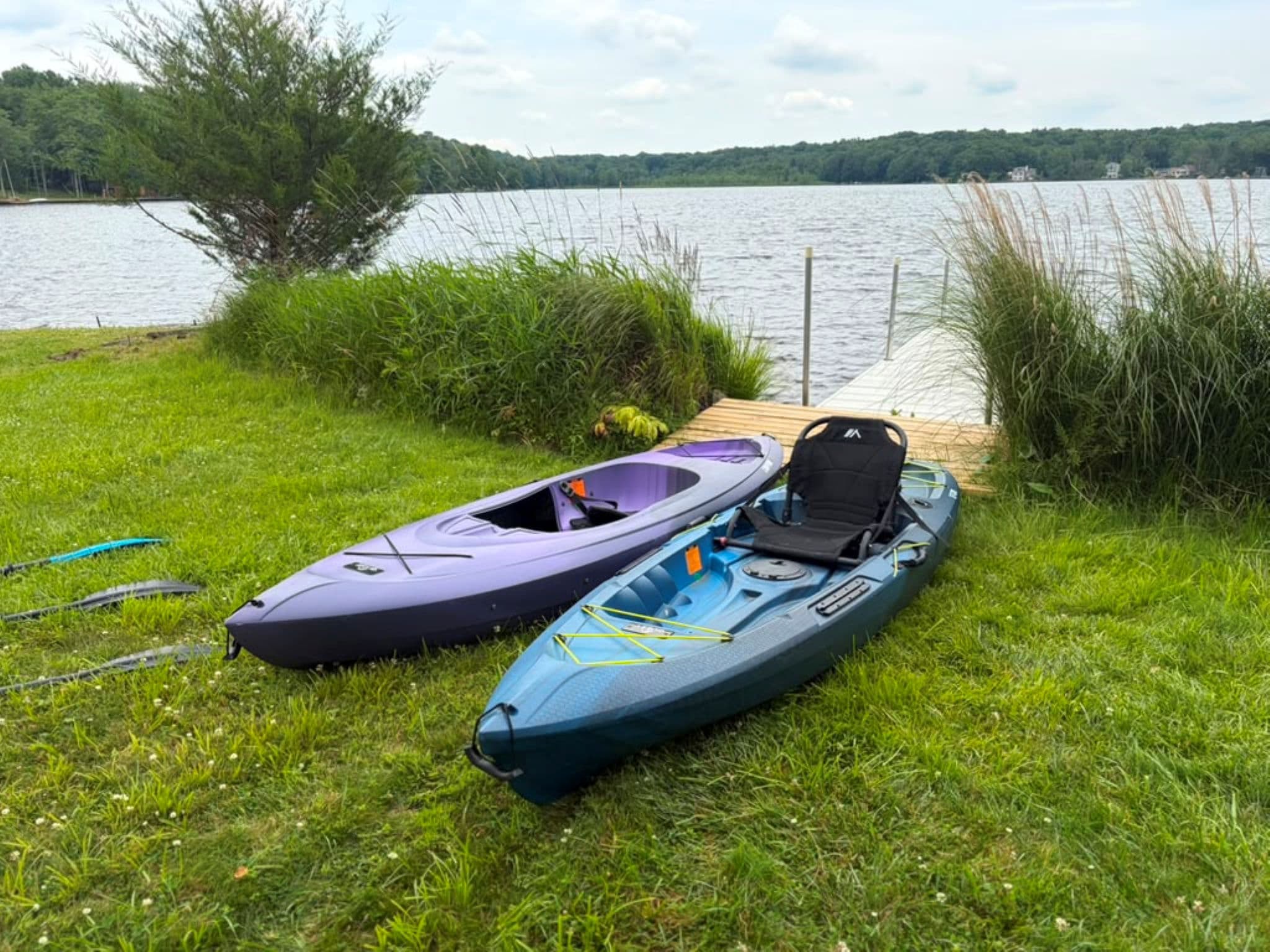 2 kayaks at the property for your use