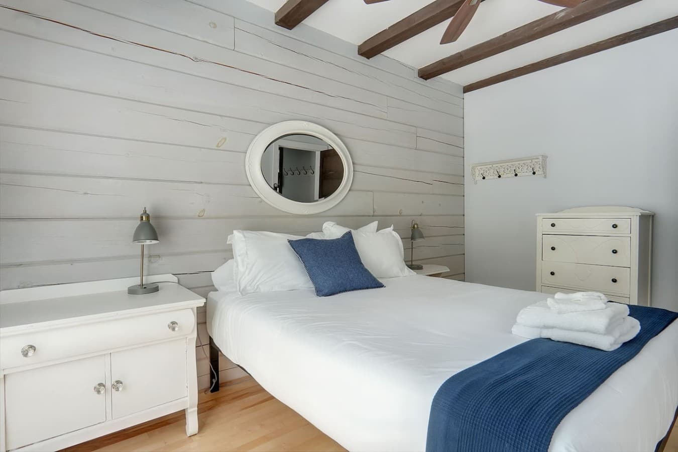 Bedroom 2 situated in the main floor of main cottage