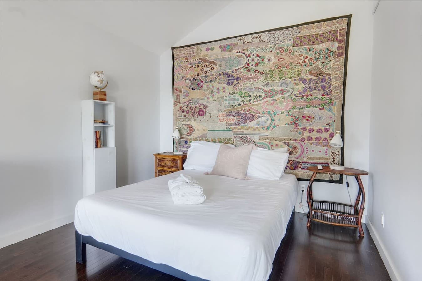 Top floor, master bedroom in main cottage