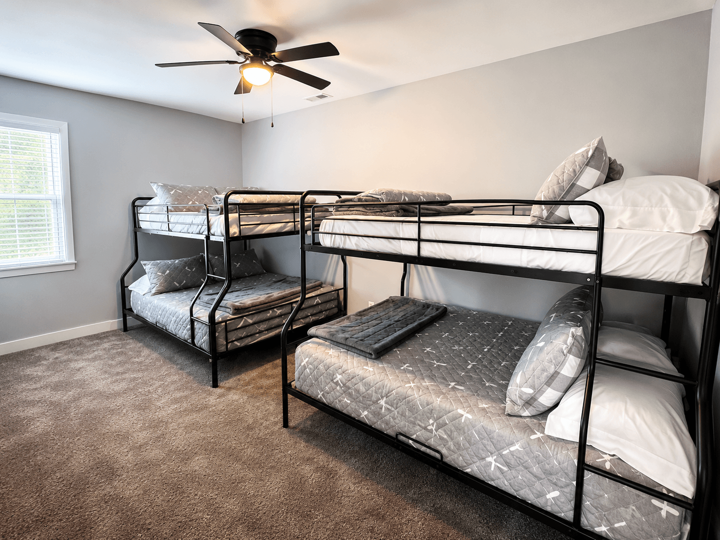 Full over queen bunks