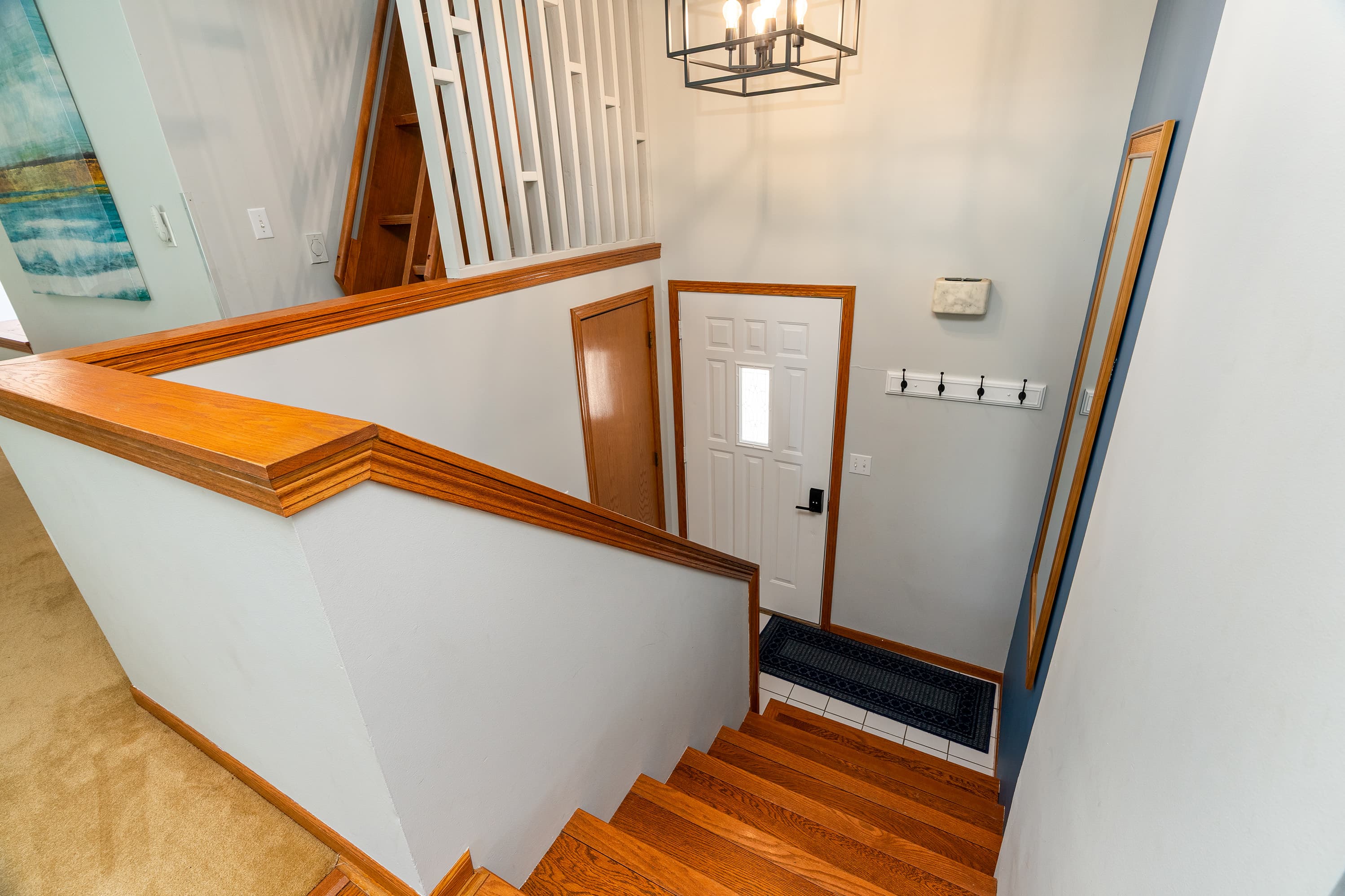 Entrance- split level home