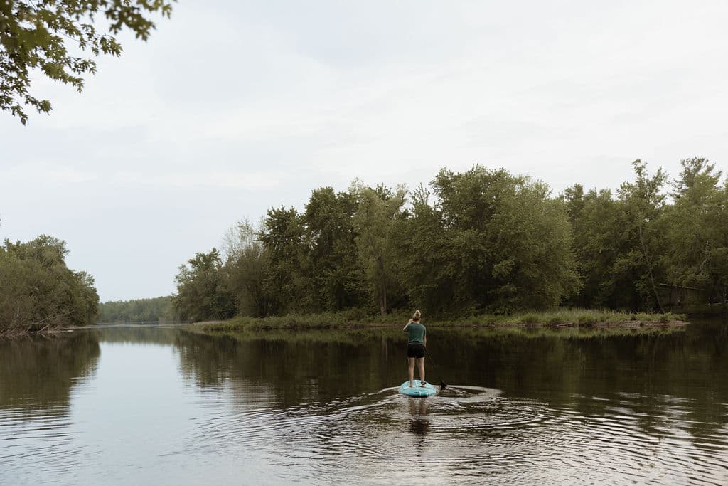 Peaceful moments on the water