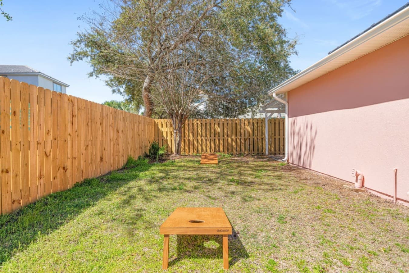Perfect backyard for games and fun!