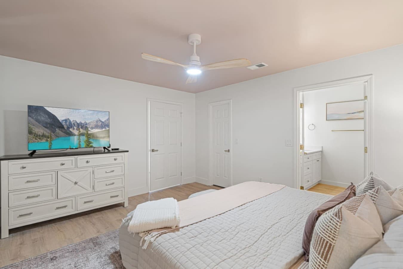 Each bedroom offers a peaceful escape for every guest.