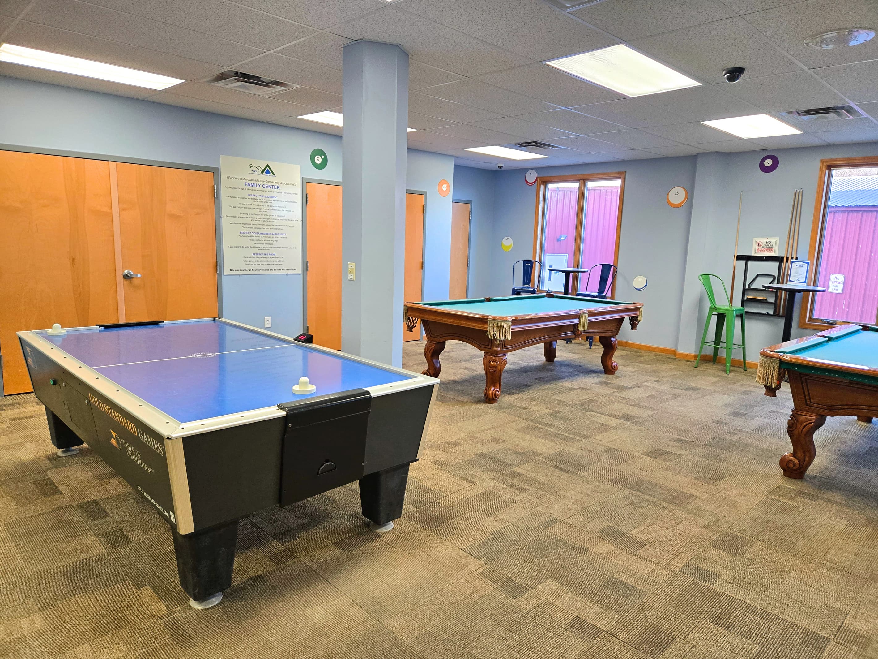 Family Game Room - Community Amenity - Arrowhead Lake - Serhii Vacation Rentals