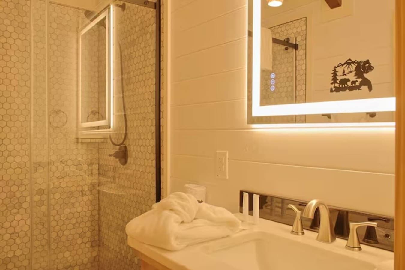 Thoughtful touches and essential toiletries provided for your convenience.