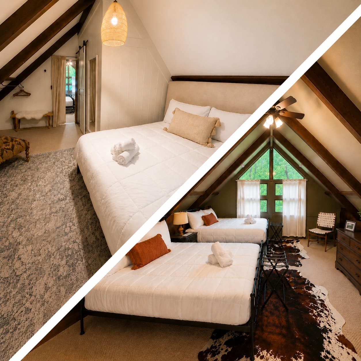 Second fl bedrooms