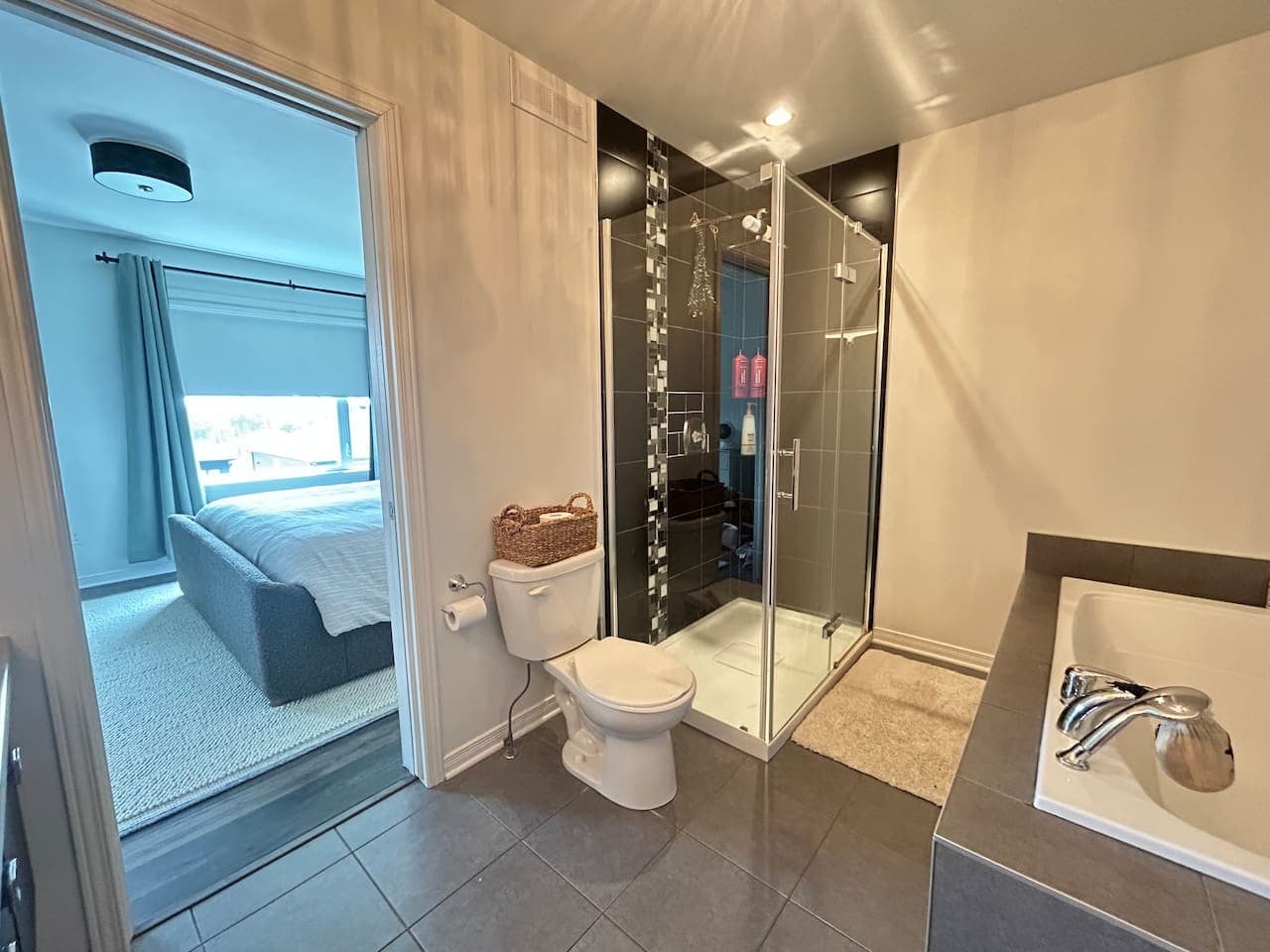 Ensuite bathroom on second floor