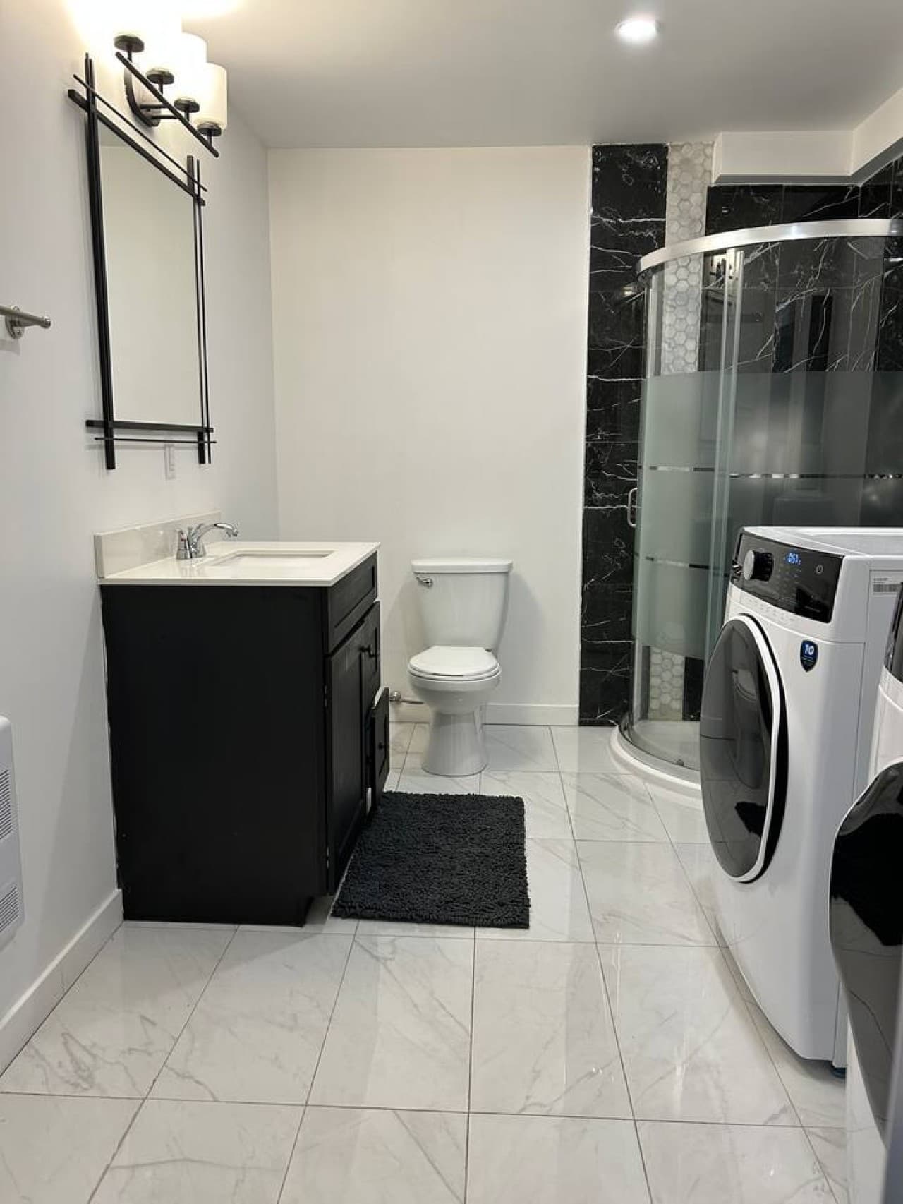 Full bathroom in basement